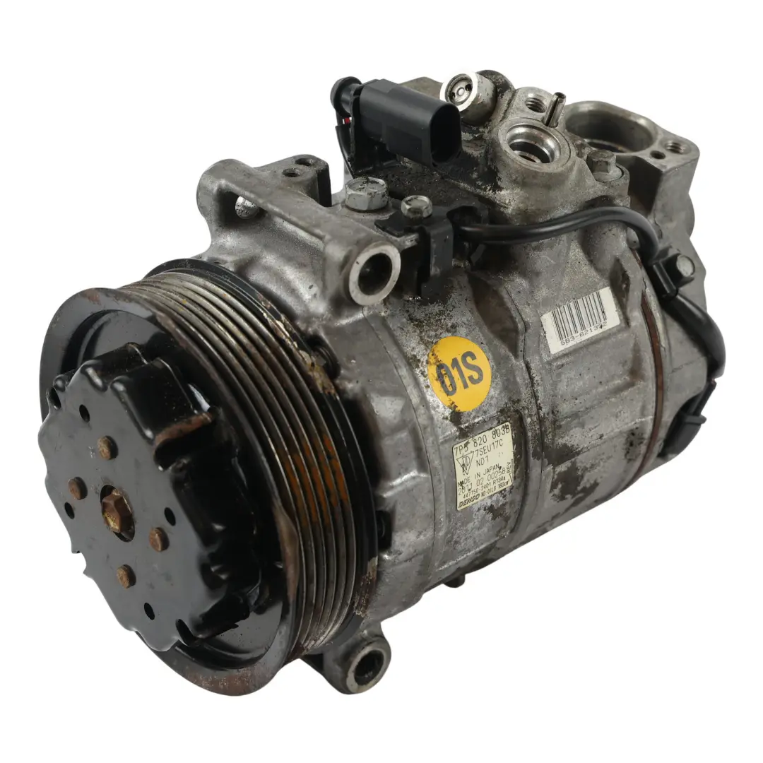 Klimakompressor V8 Bi-Turbo 7P5820803B für Porsche Cayenne Turbo 92a mit Teilenummer 95812601401 Porsche Cayenne Turbo 92a Klimakompressor V8 Bi-Turbo 7P5820803B - SKU 95812601401 - Teilenummer 95812601401