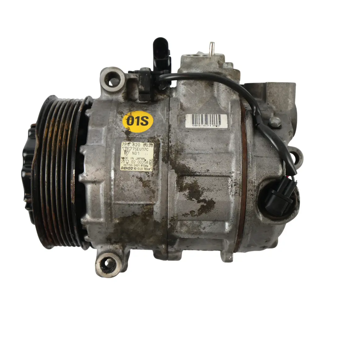 Porsche Cayenne Turbo 92a Compressore Aria Condizionata V8 Bi-Turbo 7P5820803B - SKU 95812601401 - Numero di parte 95812601401