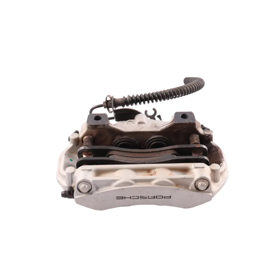 958 Brake Caliper Housing Brembo Rear Left N/S to Porsche Cayenne with Part number 95835242340 Porsche Cayenne 958 Brake Caliper Housing Brembo Rear Left N/S - SKU 95835242340 - Part number 95835242340