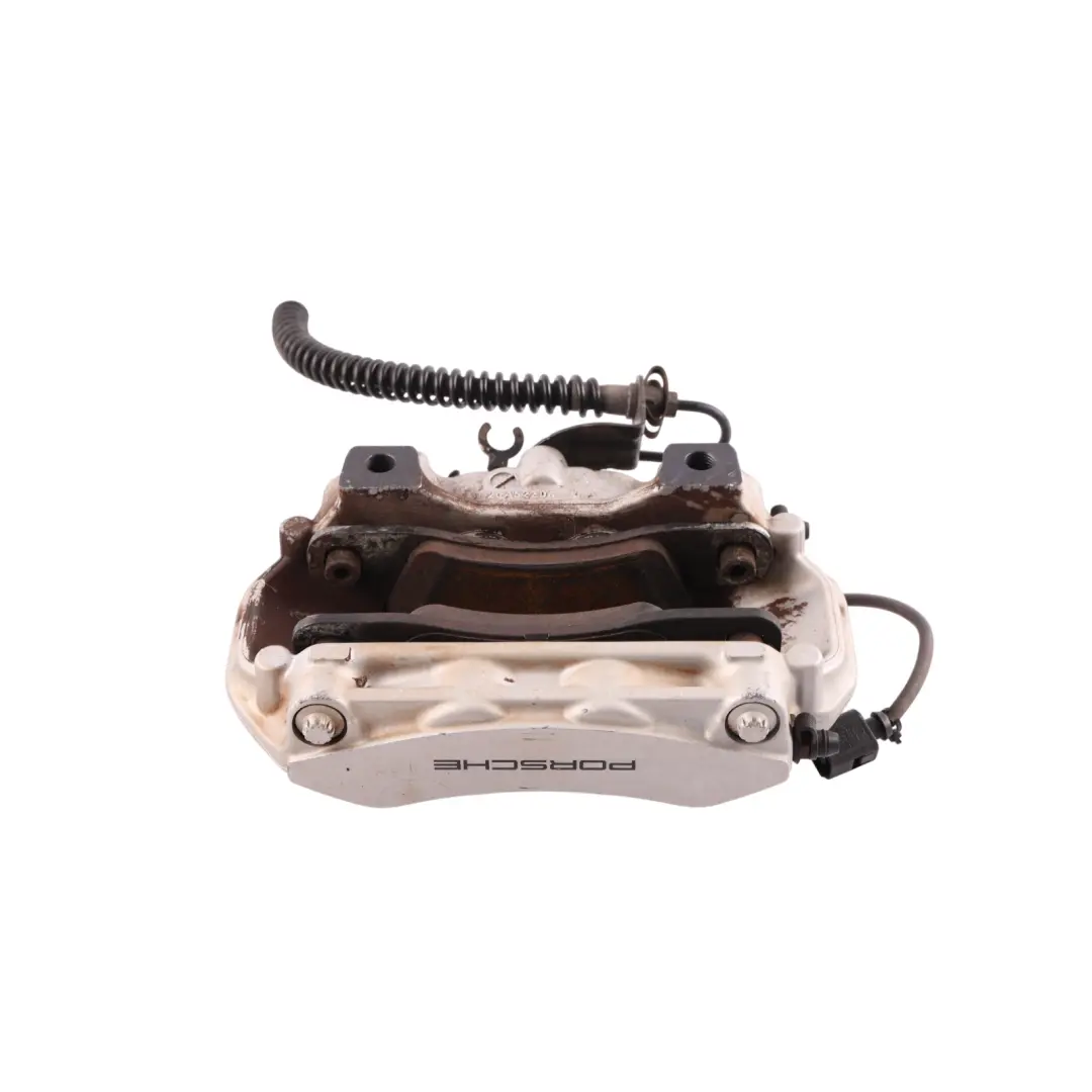 958 Brake Caliper Housing Brembo Rear Right O/S to Porsche Cayenne with Part number 95835242440 Porsche Cayenne 958 Brake Caliper Housing Brembo Rear Right O/S - SKU 95835242440 - Part number 95835242440