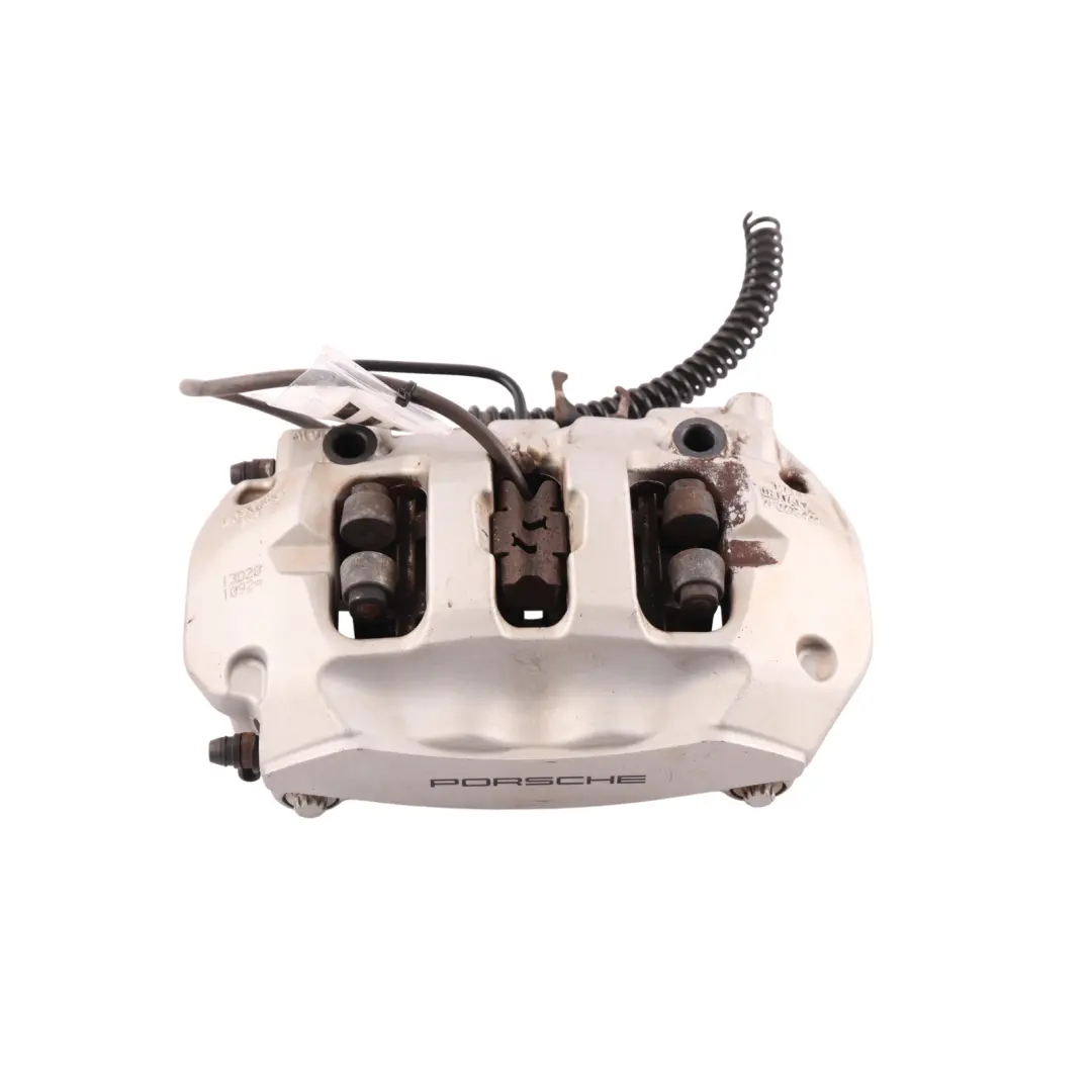958 Brake Caliper Housing Brembo Rear Right O/S to Porsche Cayenne with Part number 95835242440 Porsche Cayenne 958 Brake Caliper Housing Brembo Rear Right O/S - SKU 95835242440 - Part number 95835242440