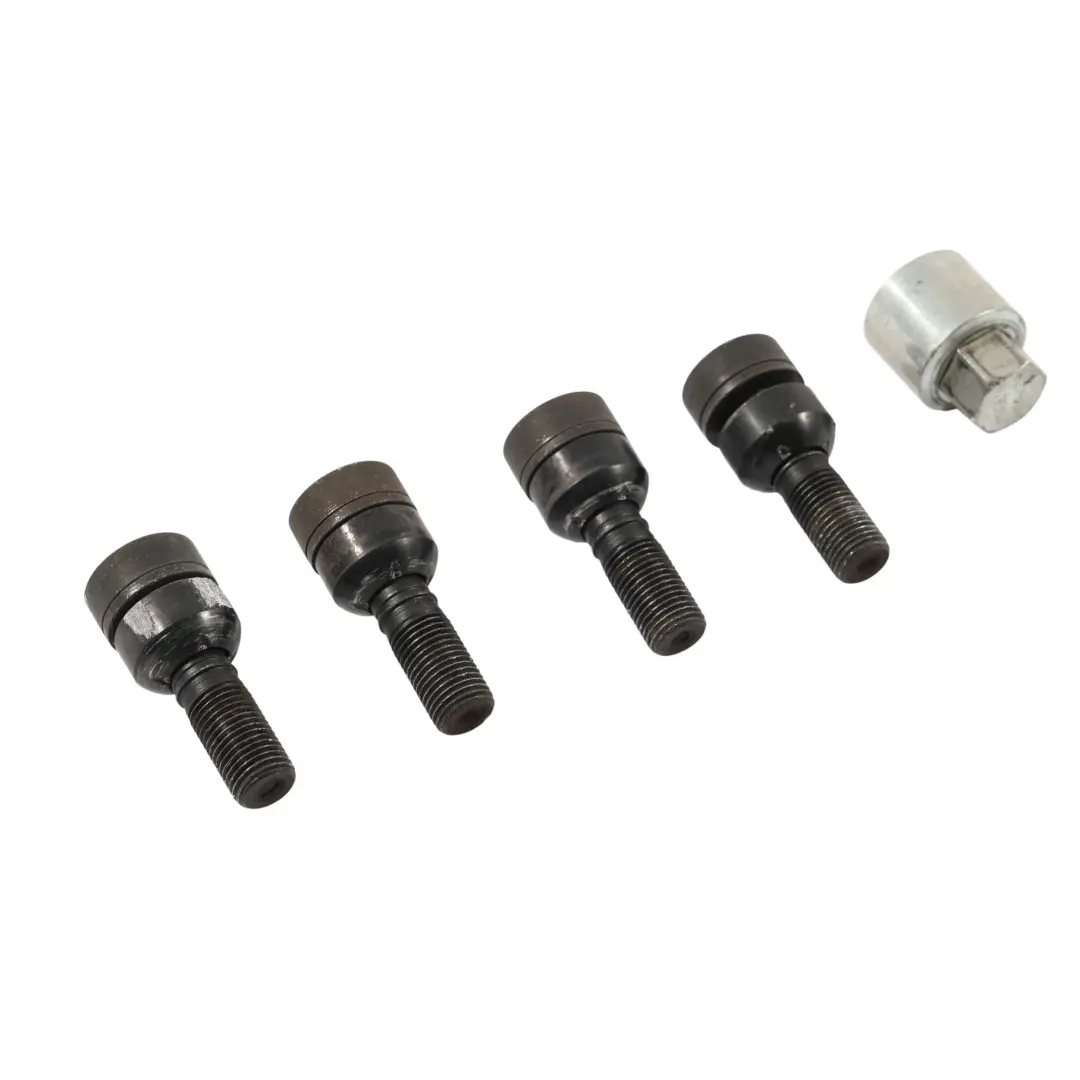 Porsche Cayenne 958 92A Wheel Bolts Set Screws Anti-Theft - SKU 95836105700 - Part number 95836105700
