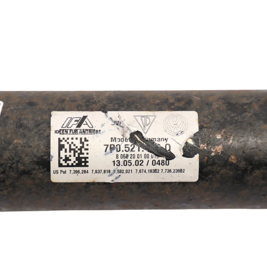 Porsche Cayenne S 92a Propshaft Cardan Shaft Rear 7P0521102Q - SKU 95842101120 - Part number 95842101120