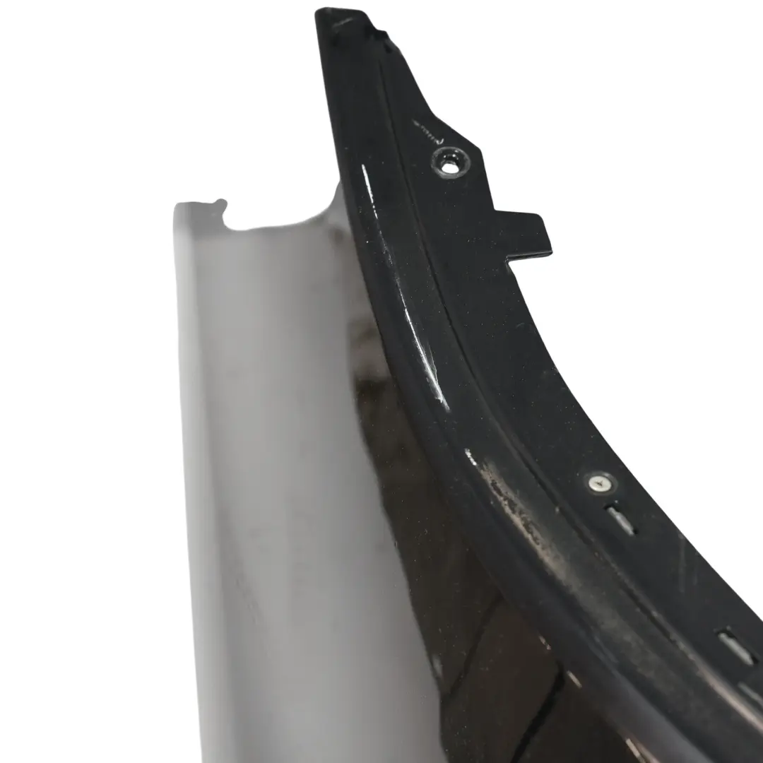 958 92A Rear Bumper Trim Panel Cover Jet Black Metallic - C9X to Porsche Cayenne with Part number 95850541110 Porsche Cayenne 958 92A Rear Bumper Trim Panel Cover Jet Black Metallic - C9X - SKU 95850541110-JBL1 - Part number 95850541110