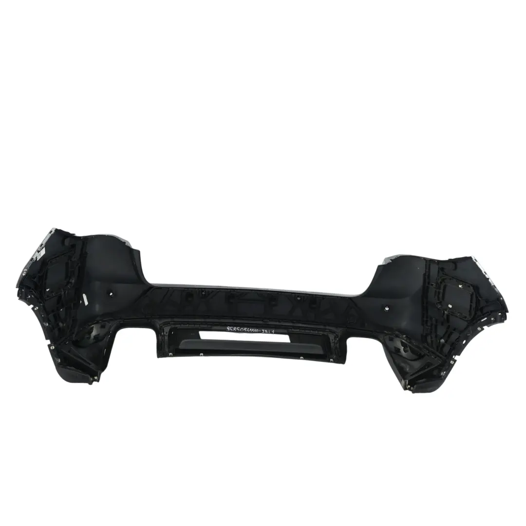 958 92A Rear Bumper Trim Panel Cover Jet Black Metallic - C9X to Porsche Cayenne with Part number 95850541110 Porsche Cayenne 958 92A Rear Bumper Trim Panel Cover Jet Black Metallic - C9X - SKU 95850541110-JBL1 - Part number 95850541110