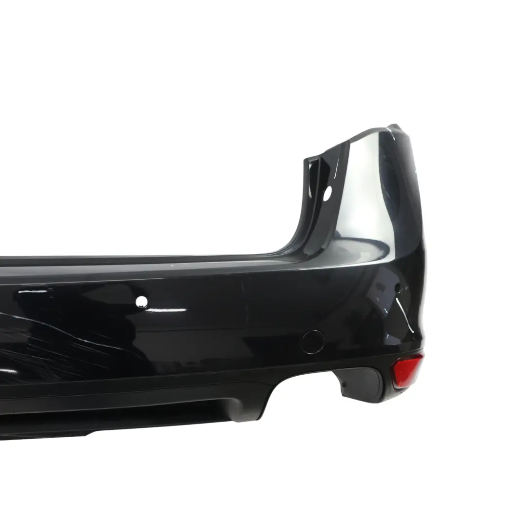 Porsche Cayenne 958 92A Zderzak Tylny Jet Black Czarny Metalik - C9X - SKU 95850541110-JBL1 - Numer Części 95850541110