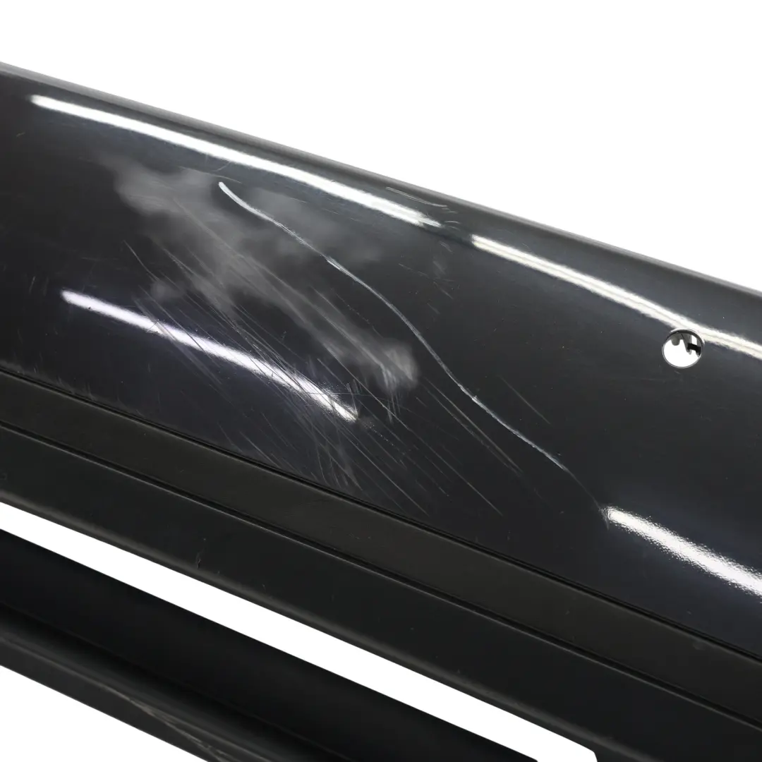 958 92A Rear Bumper Trim Panel Cover Jet Black Metallic - C9X to Porsche Cayenne with Part number 95850541110 Porsche Cayenne 958 92A Rear Bumper Trim Panel Cover Jet Black Metallic - C9X - SKU 95850541110-JBL1 - Part number 95850541110