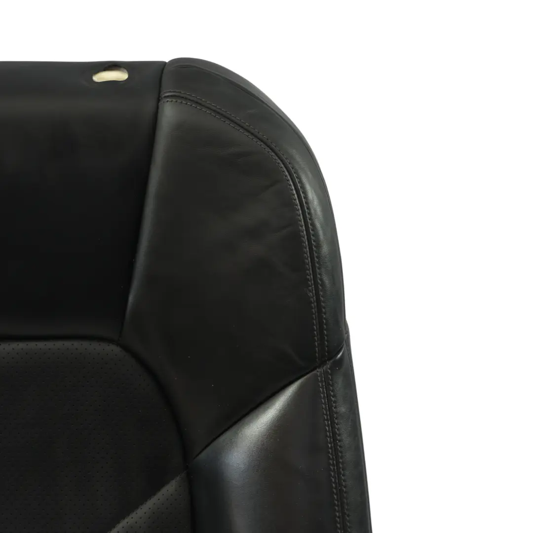 Backrest Cover Right O/S Heated Black Smooth Leather to Porsche Cayenne 92A Seat with Part number 95852181200 Porsche Cayenne 92A Seat Backrest Cover Right O/S Heated Black Smooth Leather - SKU 95852181200 - Part number 95852181200