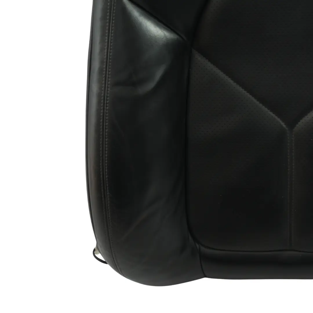 Backrest Cover Right O/S Heated Black Smooth Leather to Porsche Cayenne 92A Seat with Part number 95852181200 Porsche Cayenne 92A Seat Backrest Cover Right O/S Heated Black Smooth Leather - SKU 95852181200 - Part number 95852181200