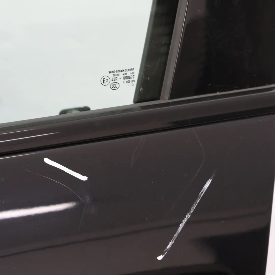 Porsche Cayenne 92A Door Front Left N/S Jet Black Metallic - C9X - SKU 95853101100-JBL - Part number 95853101100