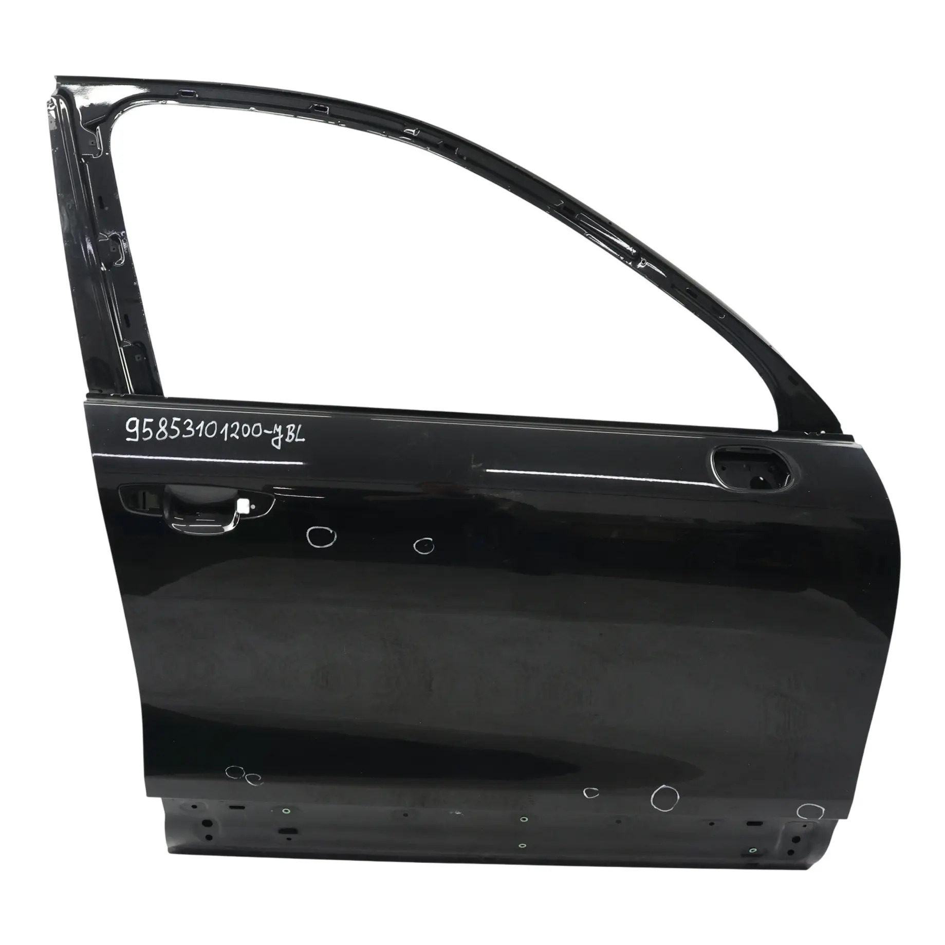 Porsche Cayenne 92A Puerta Delantera Derecha 95853101200 Negro Metalizado C9X