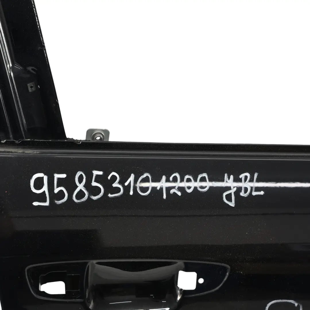 Porsche Cayenne 92A Drzwi Przednie Prawe Czarny Metalik C9X 95853101200 - SKU 95853101200-JBL - Numer Części 95853101200-JBL