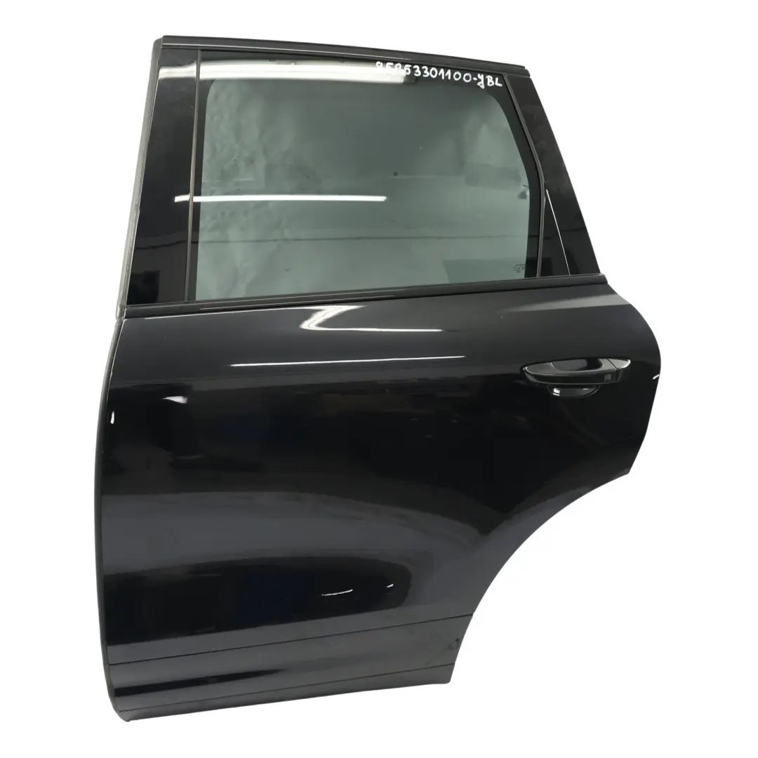 Porsche Cayenne 92A Porta Posteriore Sinistra Nero Metallizzato C9X - SKU 95853301100-JBL - Numero di parte 95853301100