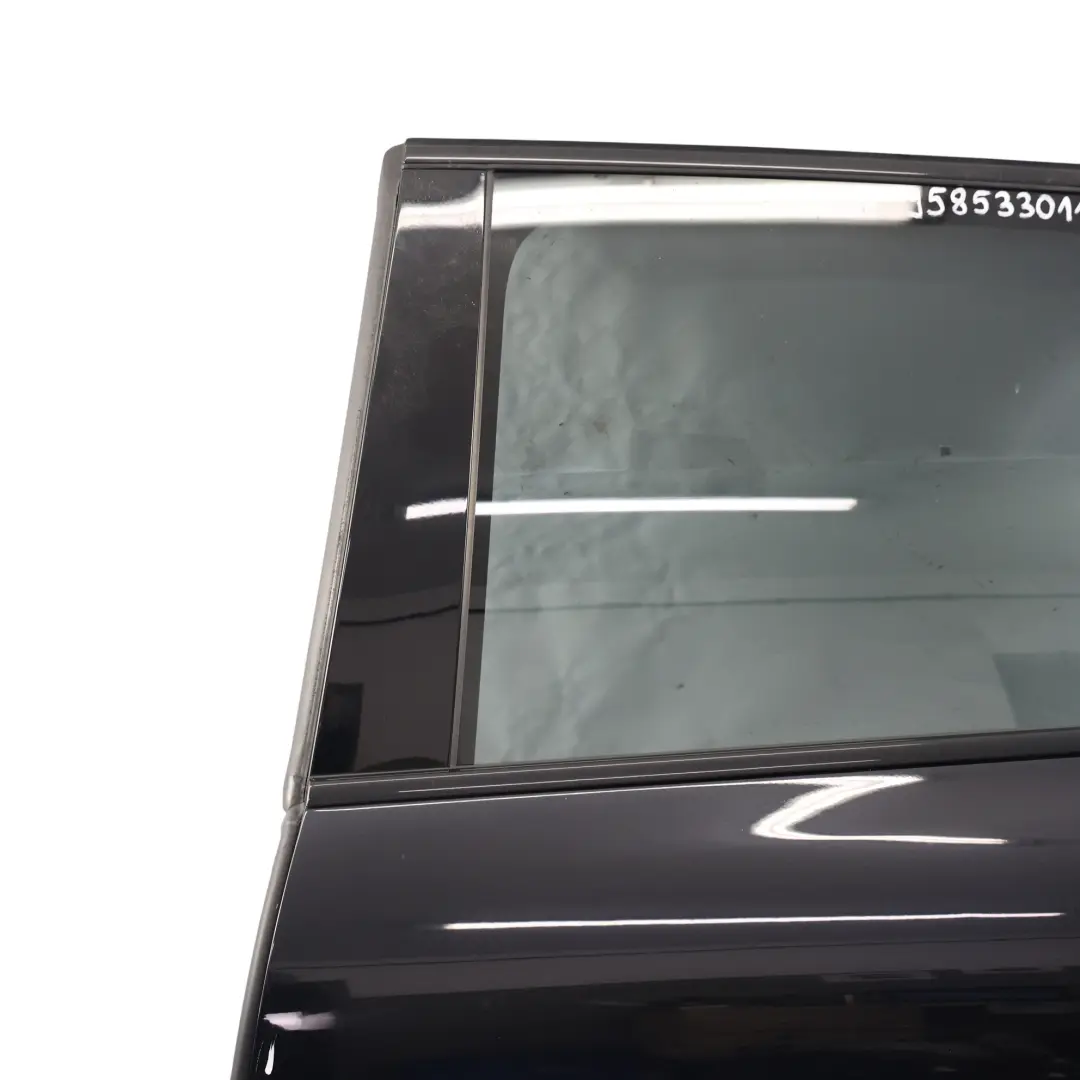 Porsche Cayenne 92A Drzwi Tylne Lewe Czarny Metalik C9X - SKU 95853301100-JBL - Numer Części 95853301100