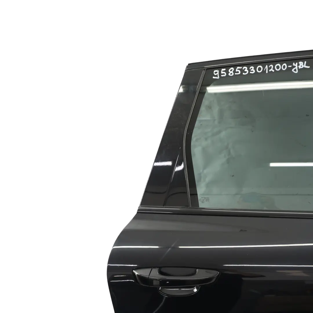 Door Rear Right O/S Jet Black Metallic - C9X to Porsche Cayenne 92A with Part number 95853301200 Porsche Cayenne 92A Door Rear Right O/S Jet Black Metallic - C9X - SKU 95853301200-JBL - Part number 95853301200