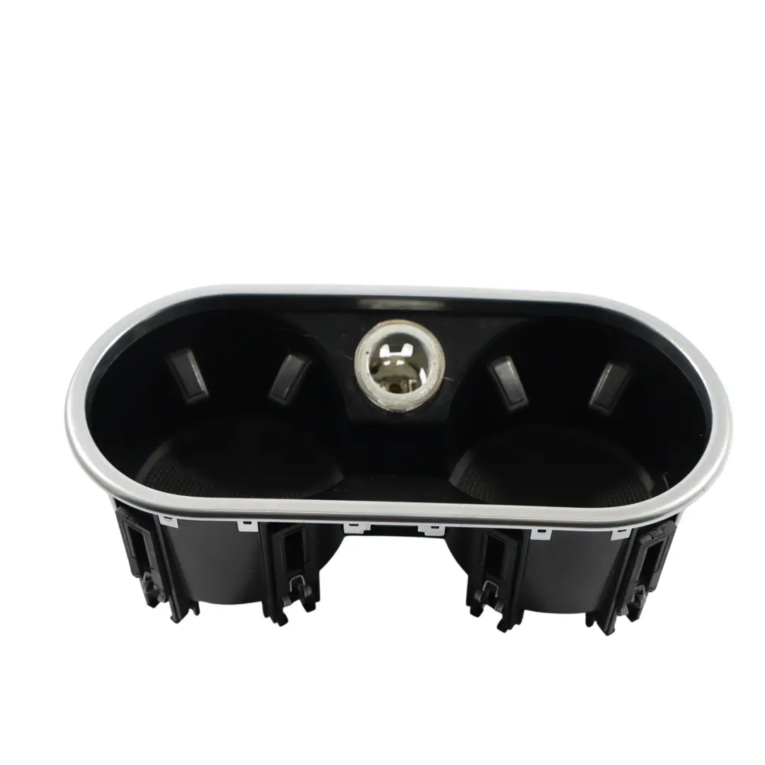 Porsche Cayenne 92A Beverage Cup Holder Center Console Power Socket - SKU 95855353100-1 - Part number 95855353100