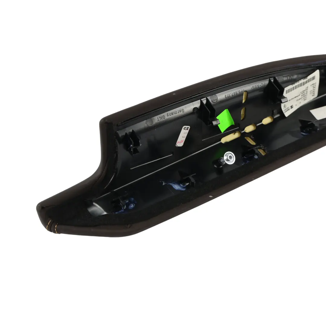 Porsche Cayenne 92A Accoudoir Carte Porte Avant Gauche Cuir Noir 7P5867173 - SKU 95855517301-1 - Numéro de pièce 95855517301