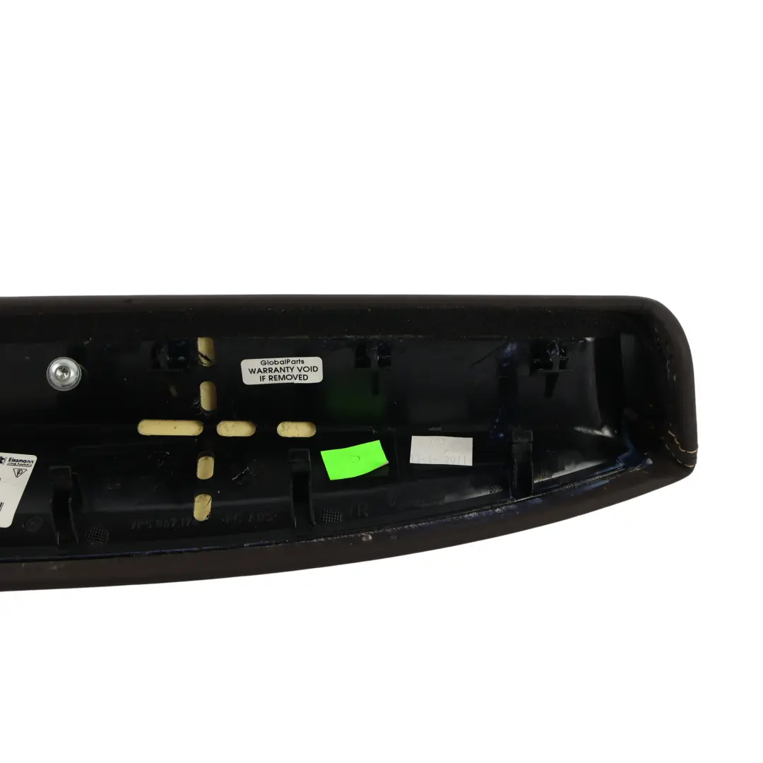 Reposabrazos Puerta Delantero Derecho Negro Cuero 7P5867174 para Porsche Cayenne 92A con número de pieza 95855517401 Porsche Cayenne 92A Reposabrazos Puerta Delantero Derecho Negro Cuero 7P5867174 - SKU 95855517401-1 - Número de pieza 95855517401