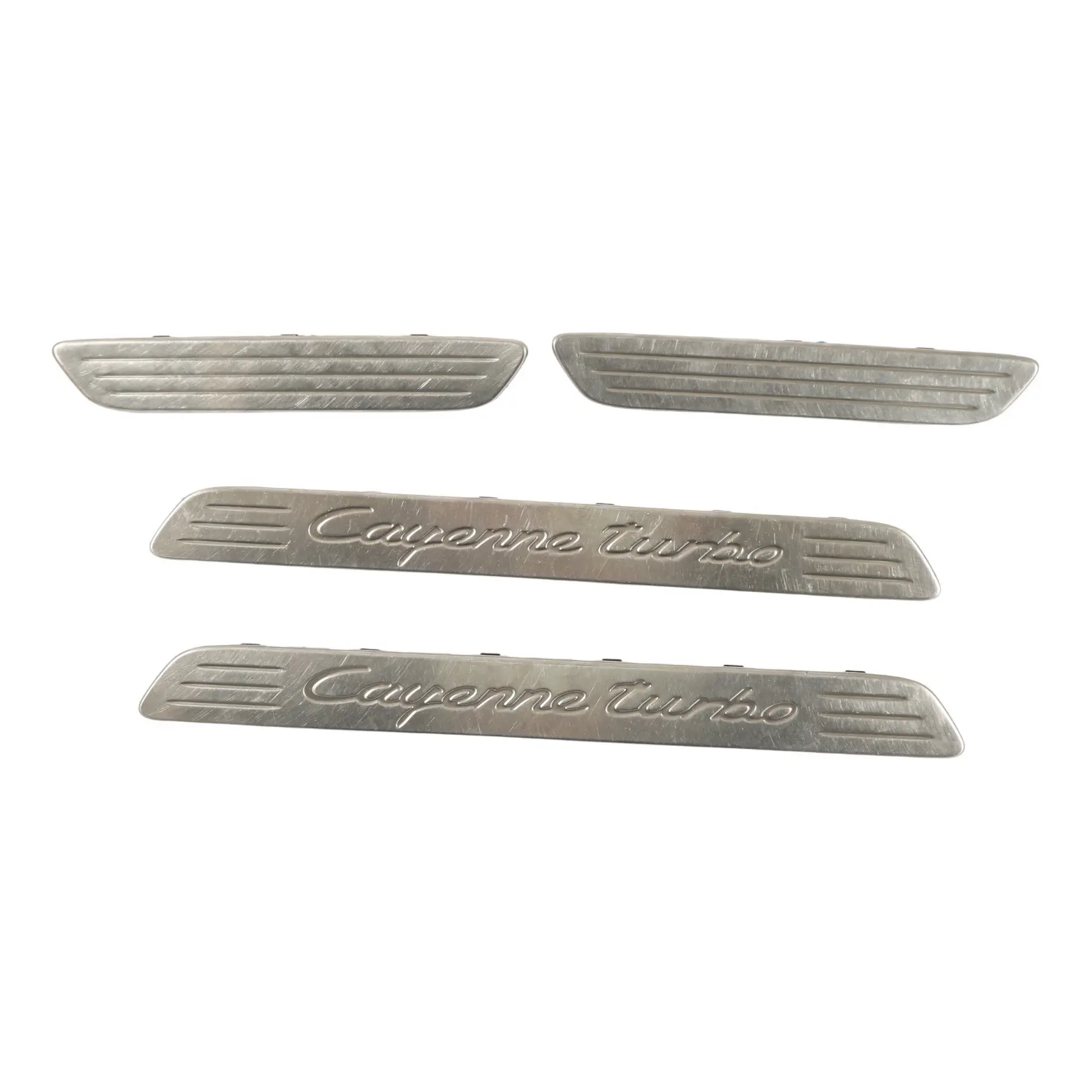 Porsche Cayenne Turbo 92A Umbral Puerta Delantero Trasero Juego Placas