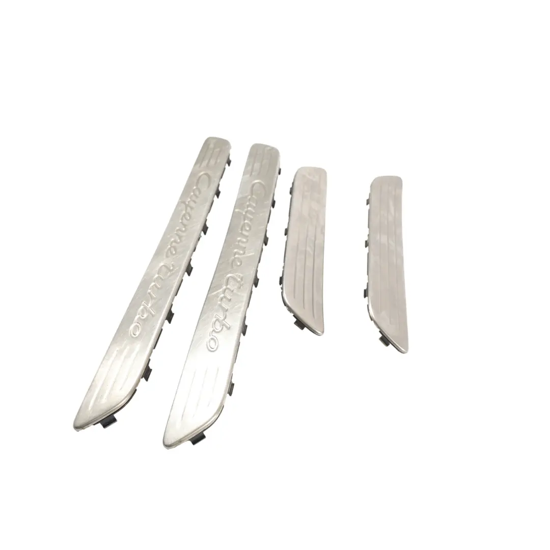 Porsche Cayenne Turbo 92A Seuils Porte Avant Arrière Ensemble Plaques - SKU 95855546702-1 - Numéro de pièce 95855546702