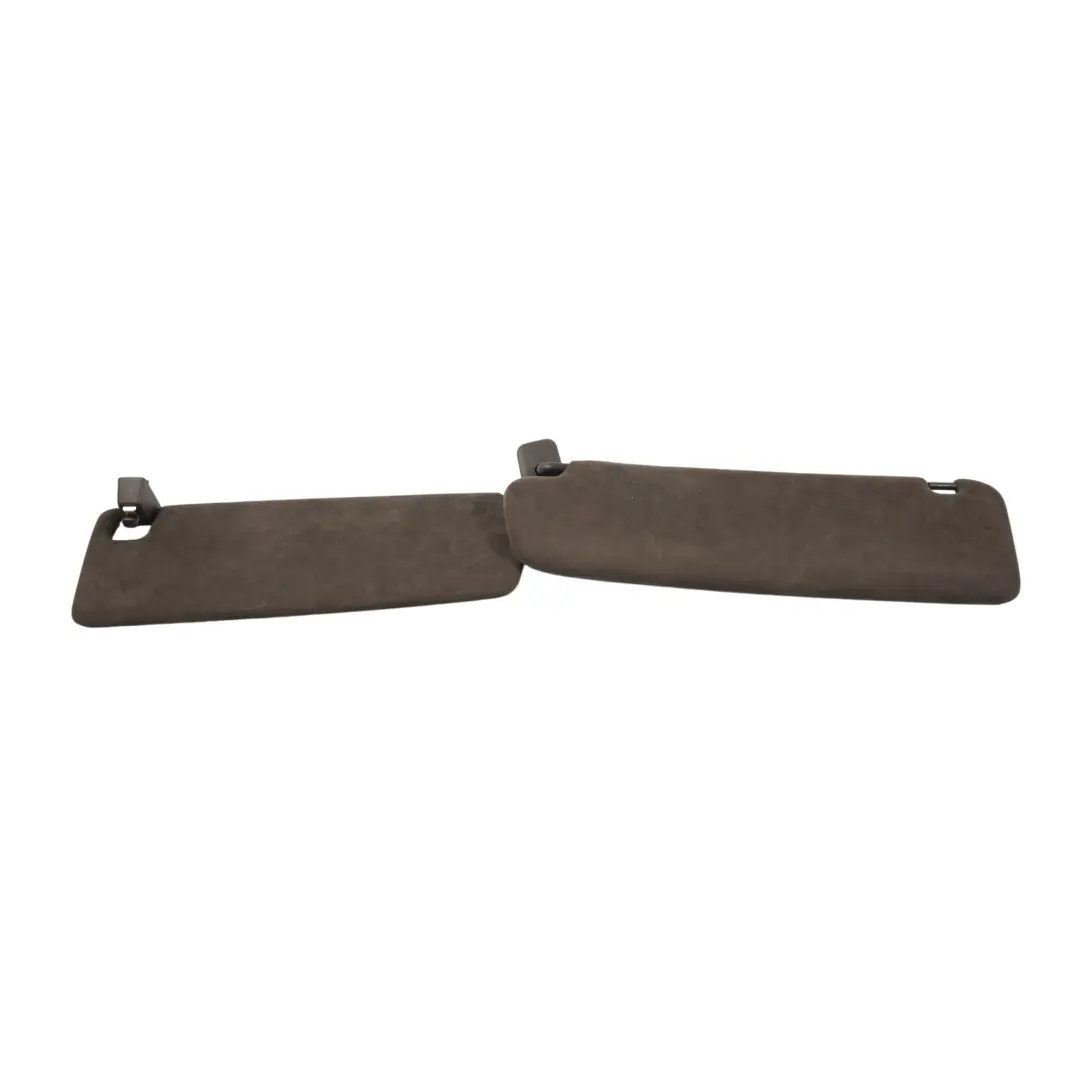 Porsche Cayenne 92A Sun Visor Cover Alcantara Espresso Right O/S 7P5857552A - SKU 95873155203 - Part number 95873155203