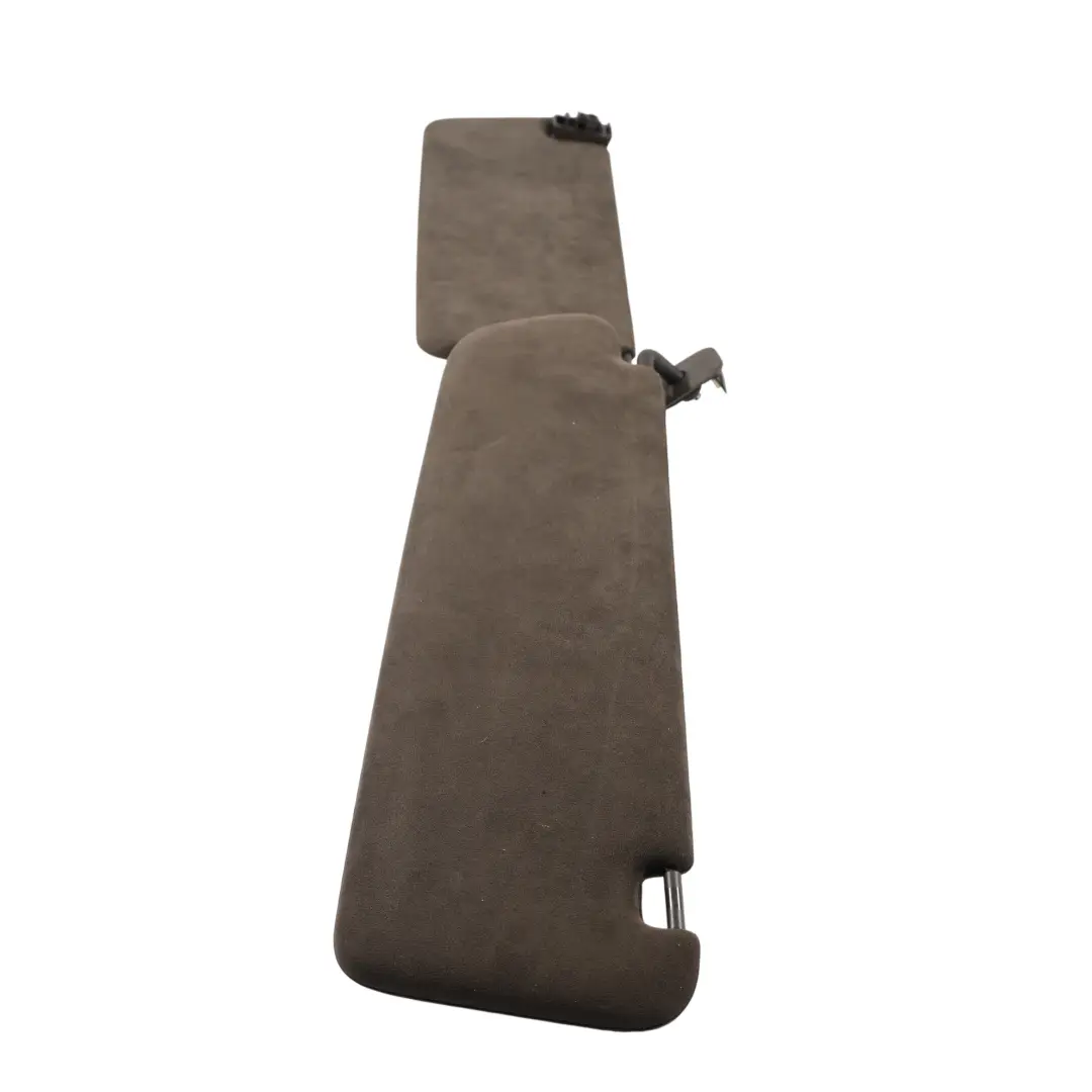 Porsche Cayenne 92A Sun Visor Cover Alcantara Espresso Right O/S 7P5857552A - SKU 95873155203 - Part number 95873155203
