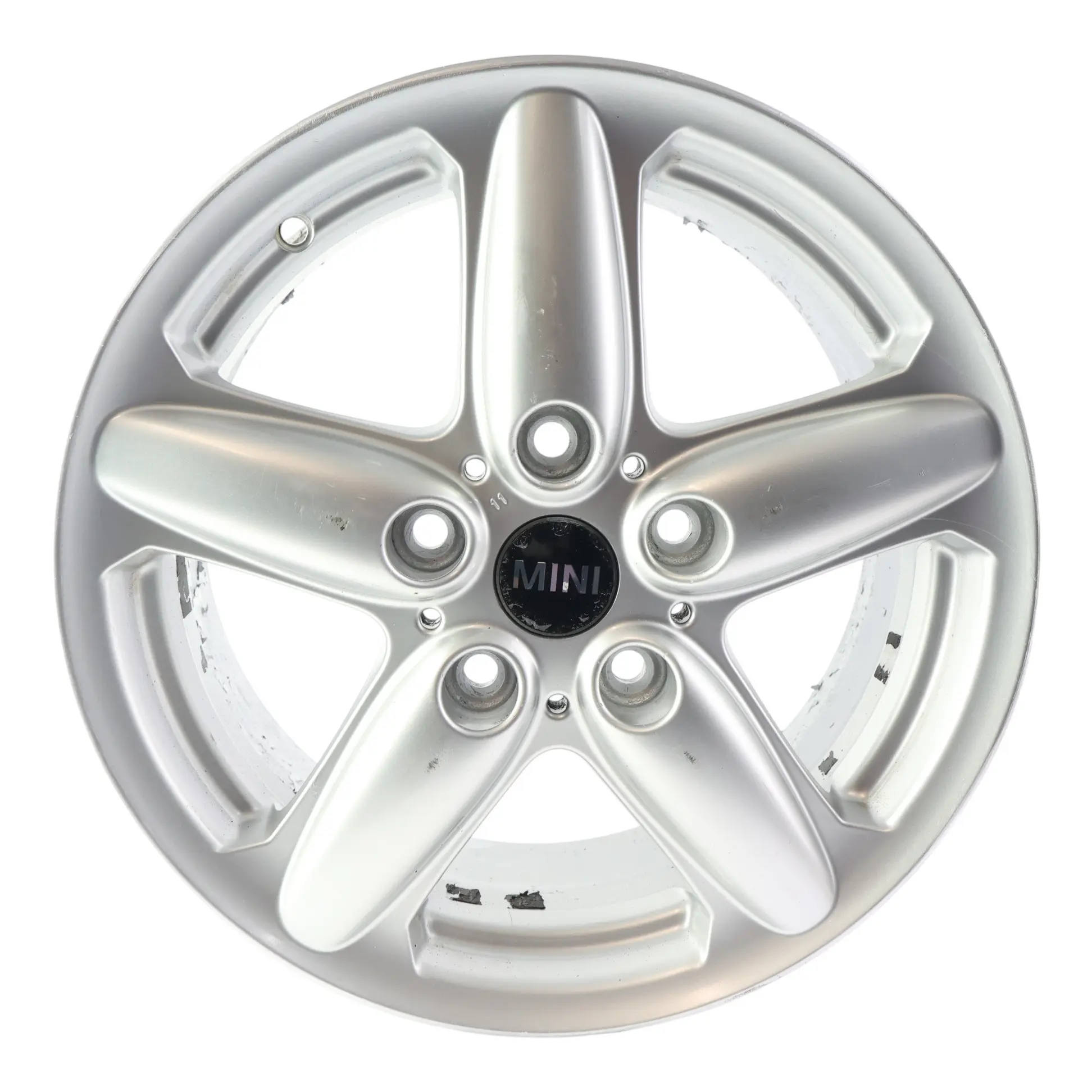 Mini Cooper R60 R61 Silver Wheel Alloy Rim 16" Star Spoke 124 6,5J 16 ET:46
