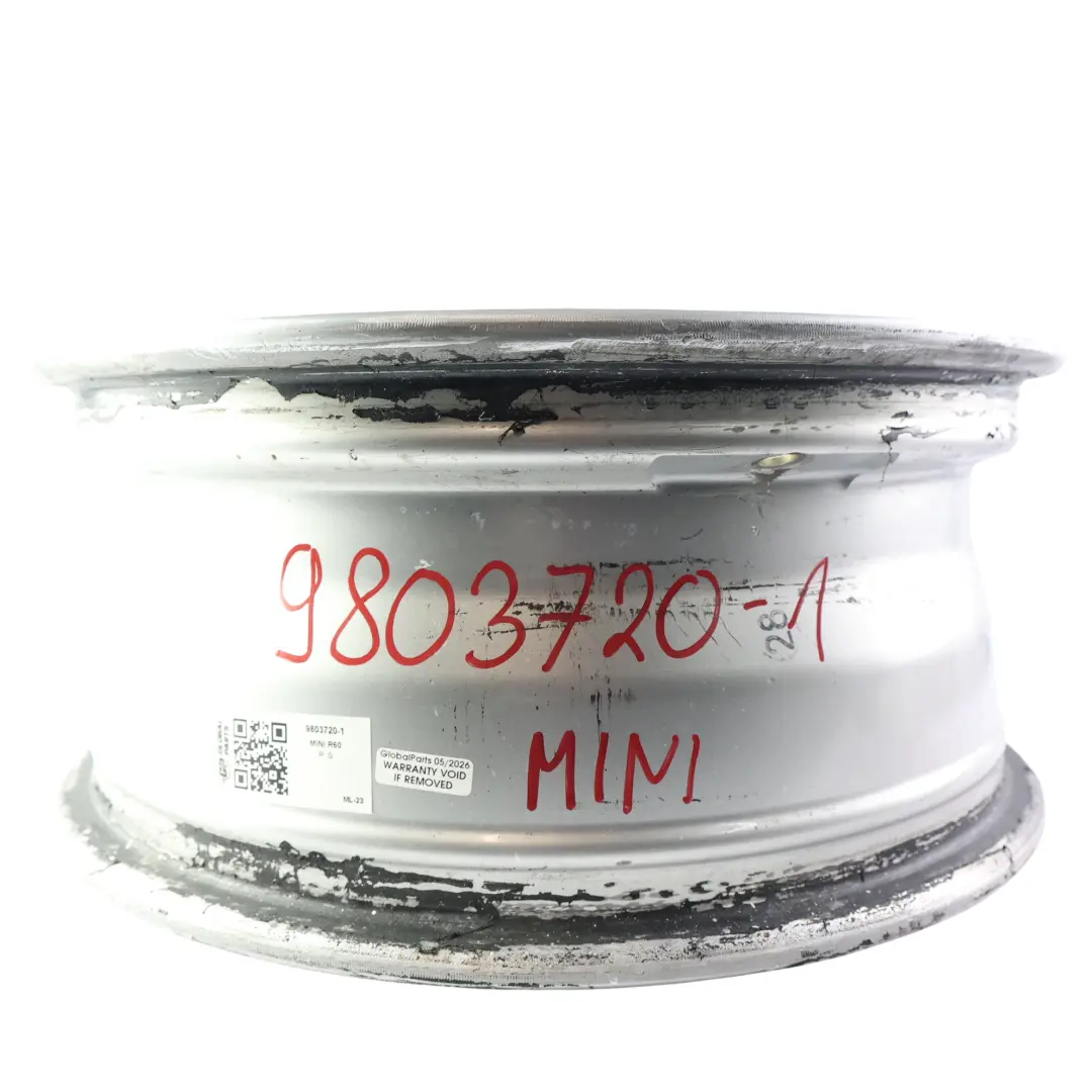 Jante Alliage Argent 16" Étoile Rayons 124 6,5J ET:46 pour Mini Cooper R60 R61 à propos du numéro de pièce 9803720 Mini Cooper R60 R61 Jante Alliage Argent 16" Étoile Rayons 124 6,5J ET:46 - SKU 9803720-1 - Numéro de pièce 9803720
