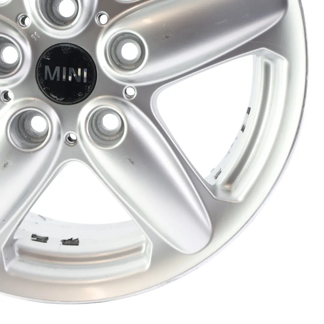 Mini Cooper R60 R61 Felga Aluminiowa Srebrna 16" Star Spoke 124 6,5J ET46 - SKU 9803720-1 - Numer Części 9803720
