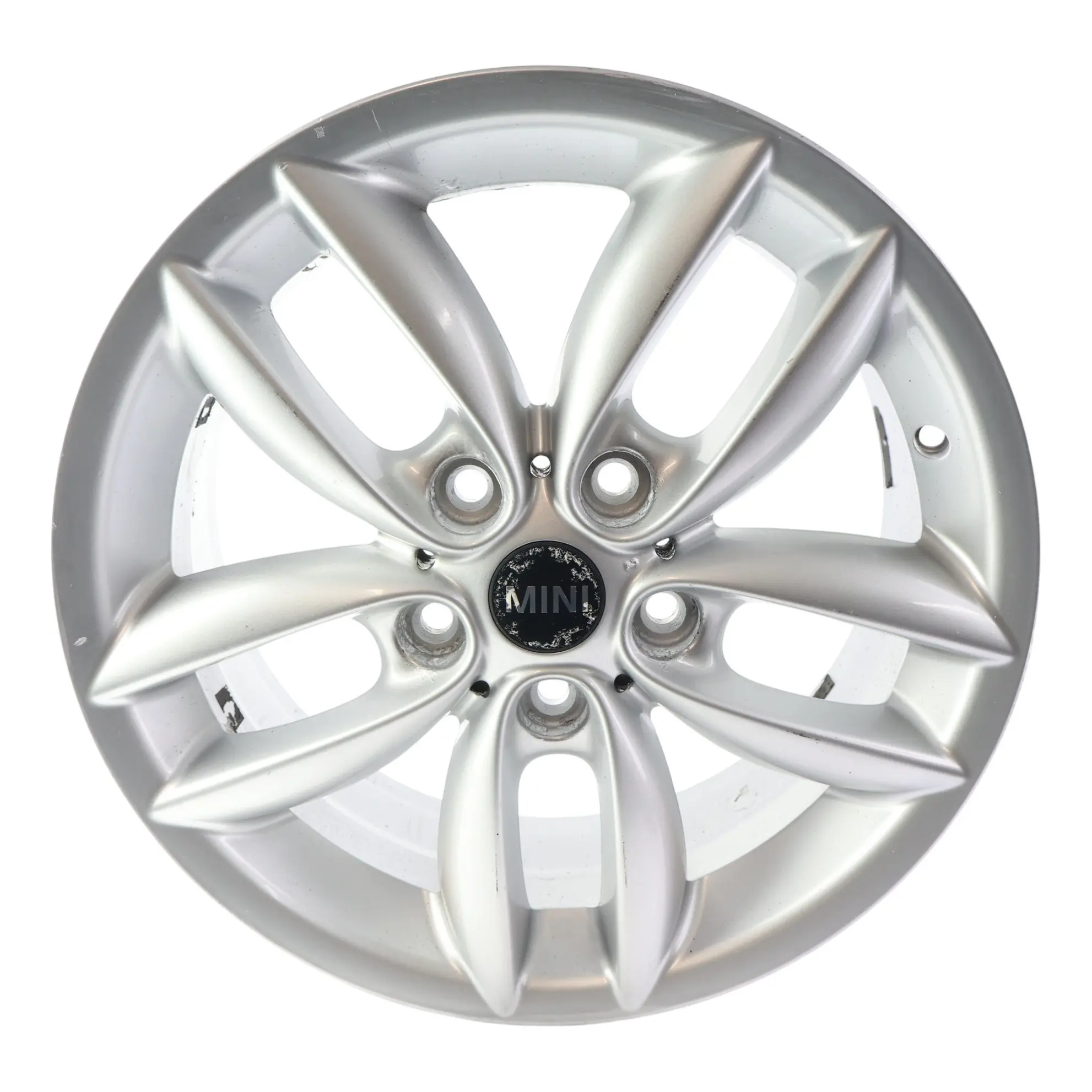 Mini Cooper R60 R61 Silver Wheel Alloy Rim 17" 7J 5-Star Double Spoke 124