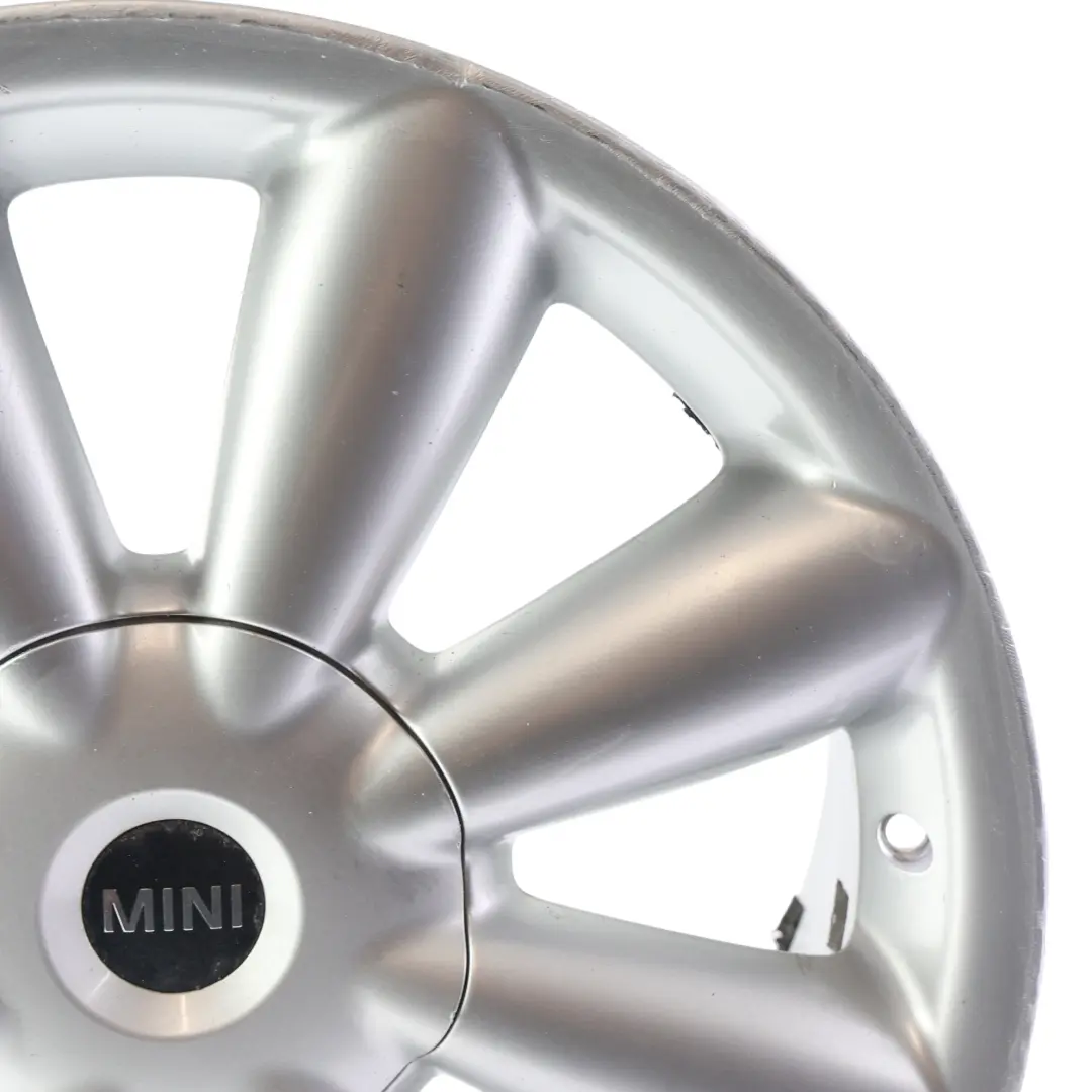 Mini Cooper R60 R61 Silber Alu Felge Alufelge 18" ET:52 7,5J Turbo Fan 126 - SKU 9803724-2 - Teilenummer 9803724