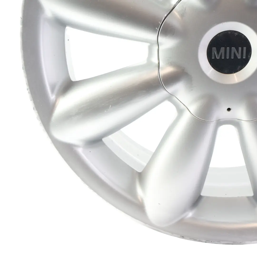 Mini Cooper R60 R61 Silver Wheel Alloy Rim 18" ET:52 7,5J Turbo Fan 126 - SKU 9803724-2 - Part number 9803724