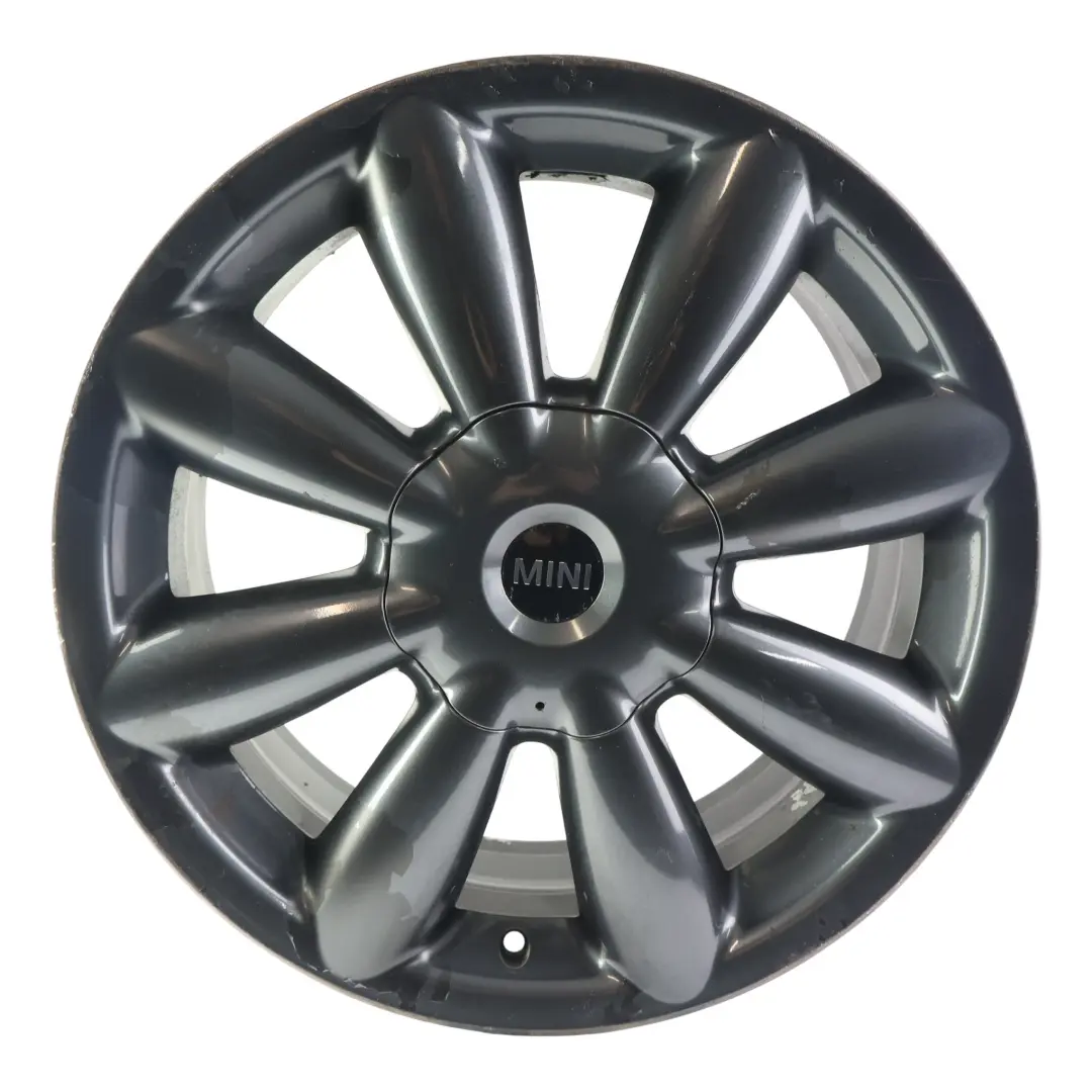 Alu Felge Eisengrau 18" ET:52 7.5J Turbo Fan für Mini R60 R61 mit Teilenummer 9803724 Mini R60 R61 Alu Felge Eisengrau 18" ET:52 7.5J Turbo Fan - SKU 9803724-5 - Teilenummer 9803724