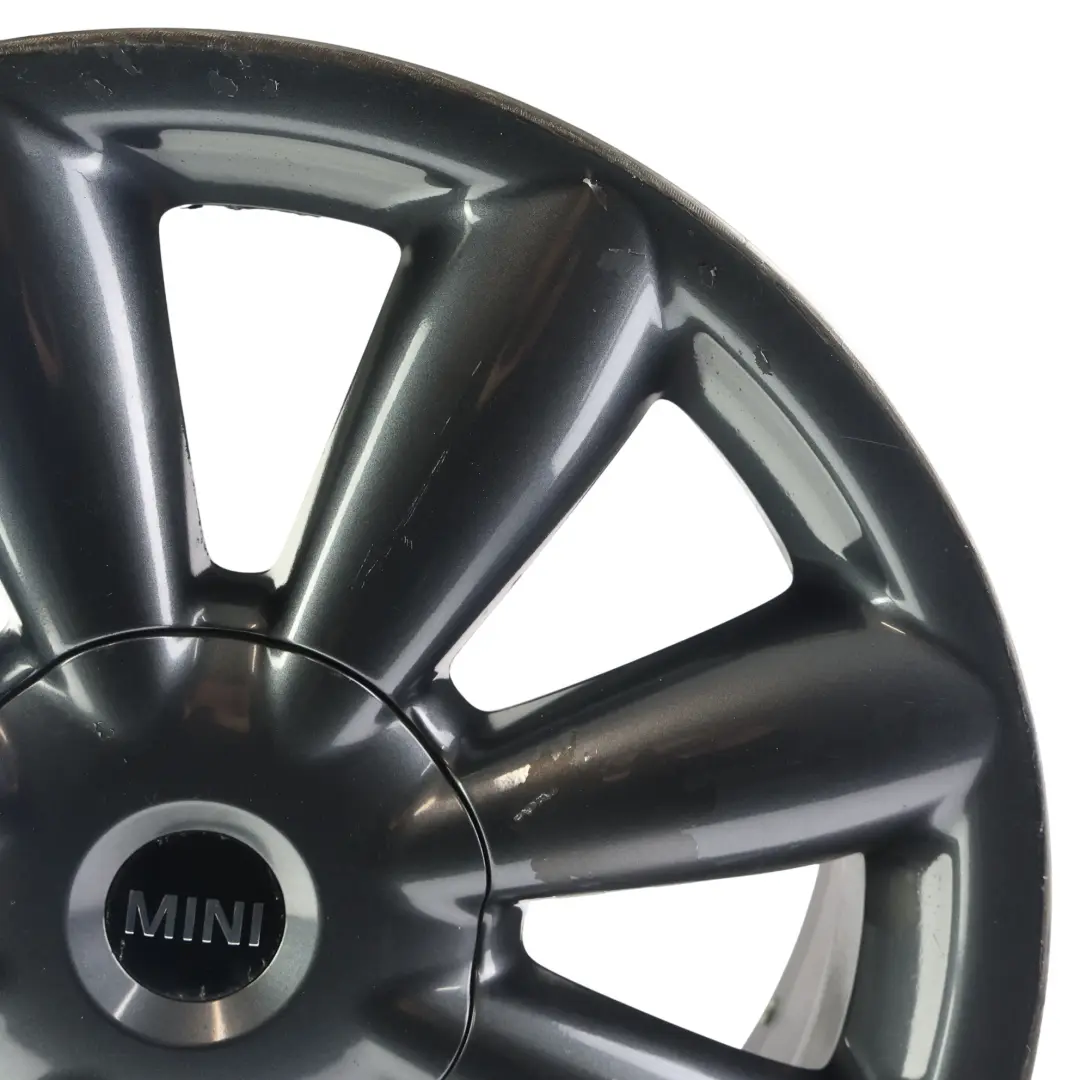 Mini R60 R61 Llanta Aleación Gris Férrico 18" ET:52 7.5J Turbo Fan - SKU 9803724-5 - Número de pieza 9803724