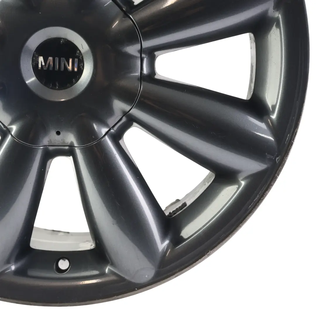 Alloy Wheel Rim Ferric Grey 18" ET:52 7.5J Turbo Fan to Mini Cooper R60 R61 with Part number 9803724 Mini Cooper R60 R61 Alloy Wheel Rim Ferric Grey 18" ET:52 7.5J Turbo Fan - SKU 9803724-6 - Part number 9803724