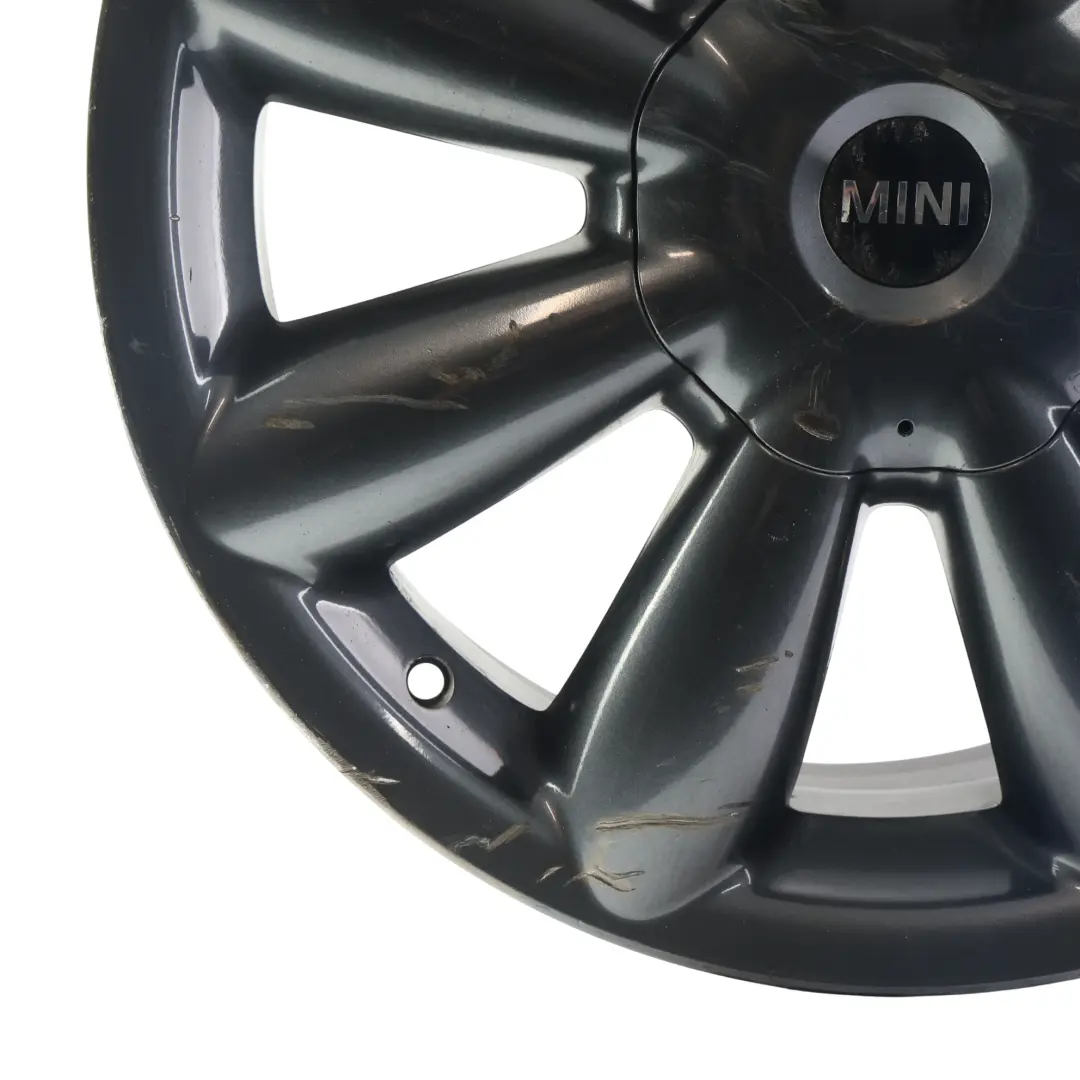 Alloy Wheel Rim Ferric Grey 18" ET:52 7.5J Turbo Fan to Mini Cooper R60 R61 with Part number 9803724 Mini Cooper R60 R61 Alloy Wheel Rim Ferric Grey 18" ET:52 7.5J Turbo Fan - SKU 9803724-7 - Part number 9803724