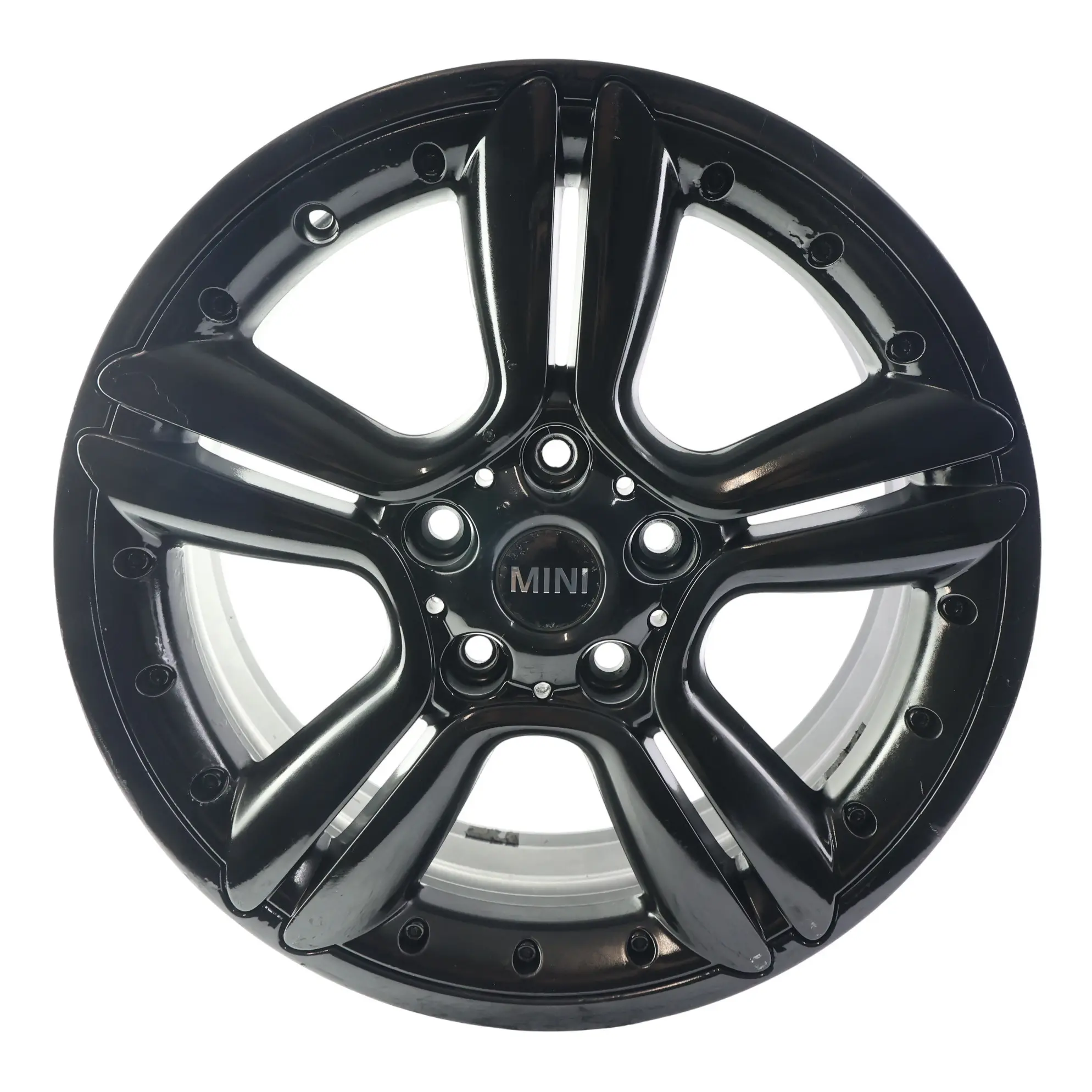 Mini Cooper R60 R61 Jante noire alliage 18" ET:52 7,5J 5-Star Double Spoke 127