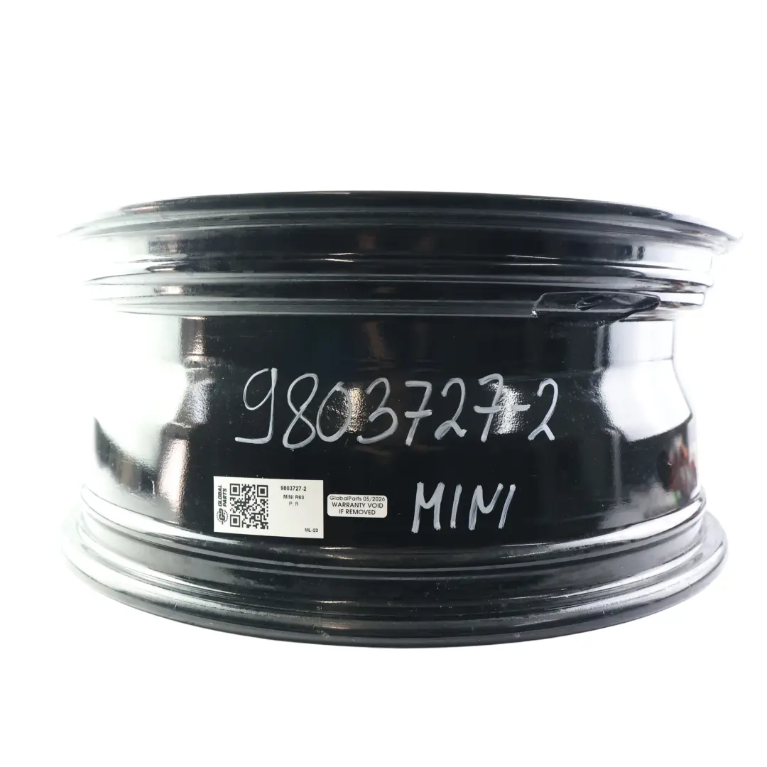 Cerchio in lega nero 18" ET:52 7,5J 5-Star Doppie razze 127 per Mini Cooper R60 R61 con numero di parte 9803727 Mini Cooper R60 R61 Cerchio in lega nero 18" ET:52 7,5J 5-Star Doppie razze 127 - SKU 9803727-2 - Numero di parte 9803727