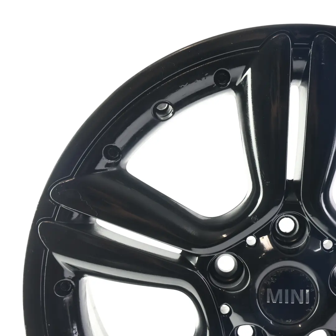 Alloy Rim 18" ET:52 7,5J 5-Star Double Spoke 127 to Mini Cooper R60 R61 Black Wheel with Part number 9803727 Mini Cooper R60 R61 Black Wheel Alloy Rim 18" ET:52 7,5J 5-Star Double Spoke 127 - SKU 9803727-2 - Part number 9803727