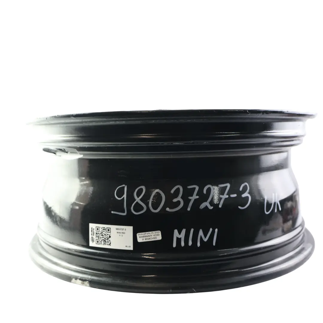 Alloy Rim 18" 7,5J ET:52 5-Star Double Spoke 127 to Mini Cooper R60 R61 Black Wheel with Part number 9803727 Mini Cooper R60 R61 Black Wheel Alloy Rim 18" 7,5J ET:52 5-Star Double Spoke 127 - SKU 9803727-3 - Part number 9803727