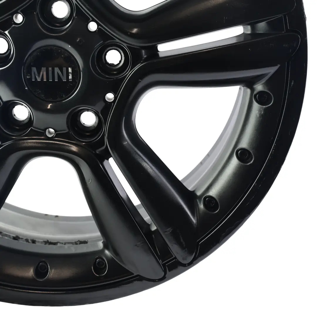 Alloy Rim 18" 7,5J ET:52 5-Star Double Spoke 127 to Mini Cooper R60 R61 Black Wheel with Part number 9803727 Mini Cooper R60 R61 Black Wheel Alloy Rim 18" 7,5J ET:52 5-Star Double Spoke 127 - SKU 9803727-3 - Part number 9803727