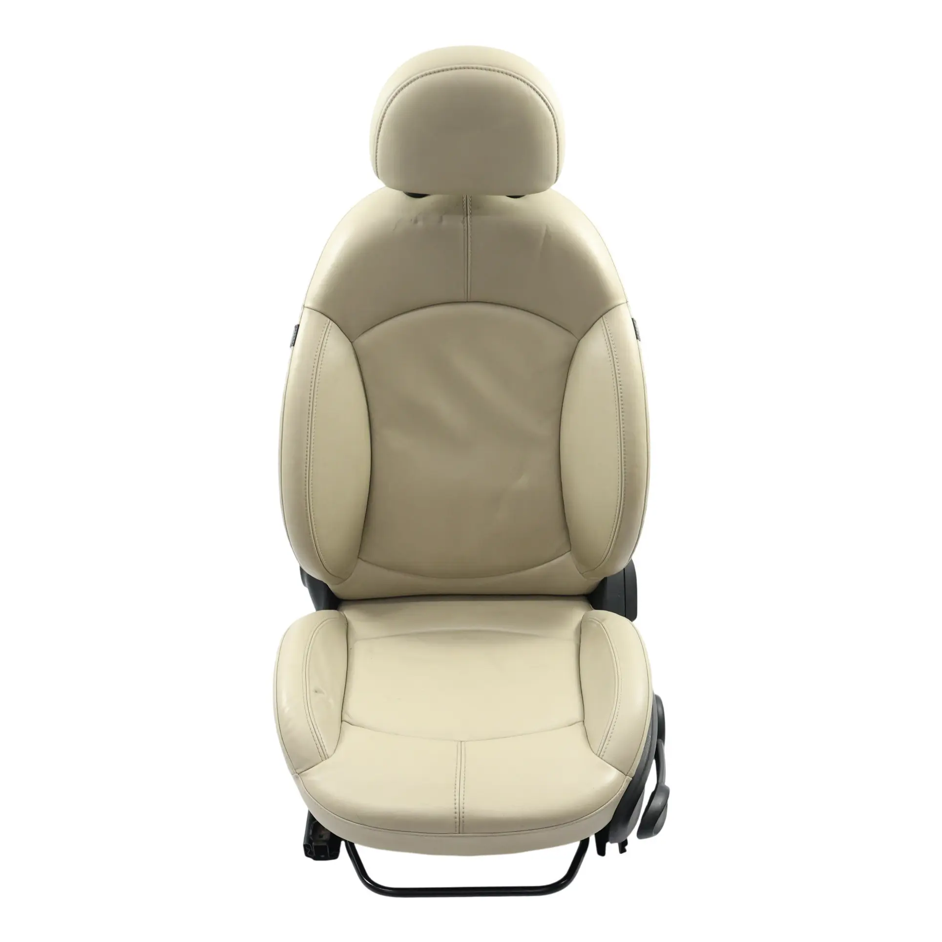 Mini Cooper R60 Vordersitz Vorne Sport Links Leder Gravity Polar Beige