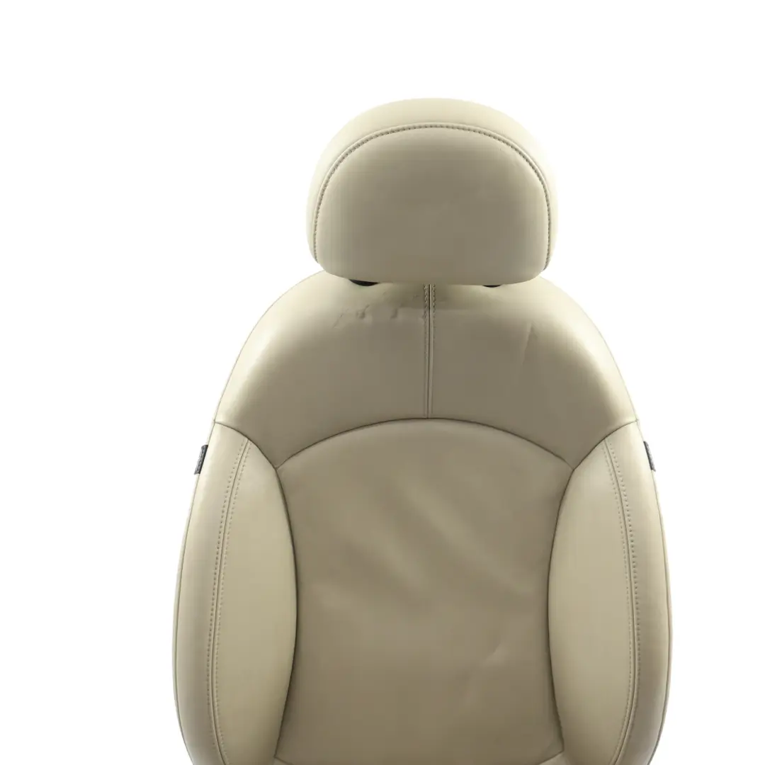 Mini Cooper R60 Front Seat Sport Left N/S Leather Gravity Polar Beige - SKU 9806613-3 - Part number 9806613