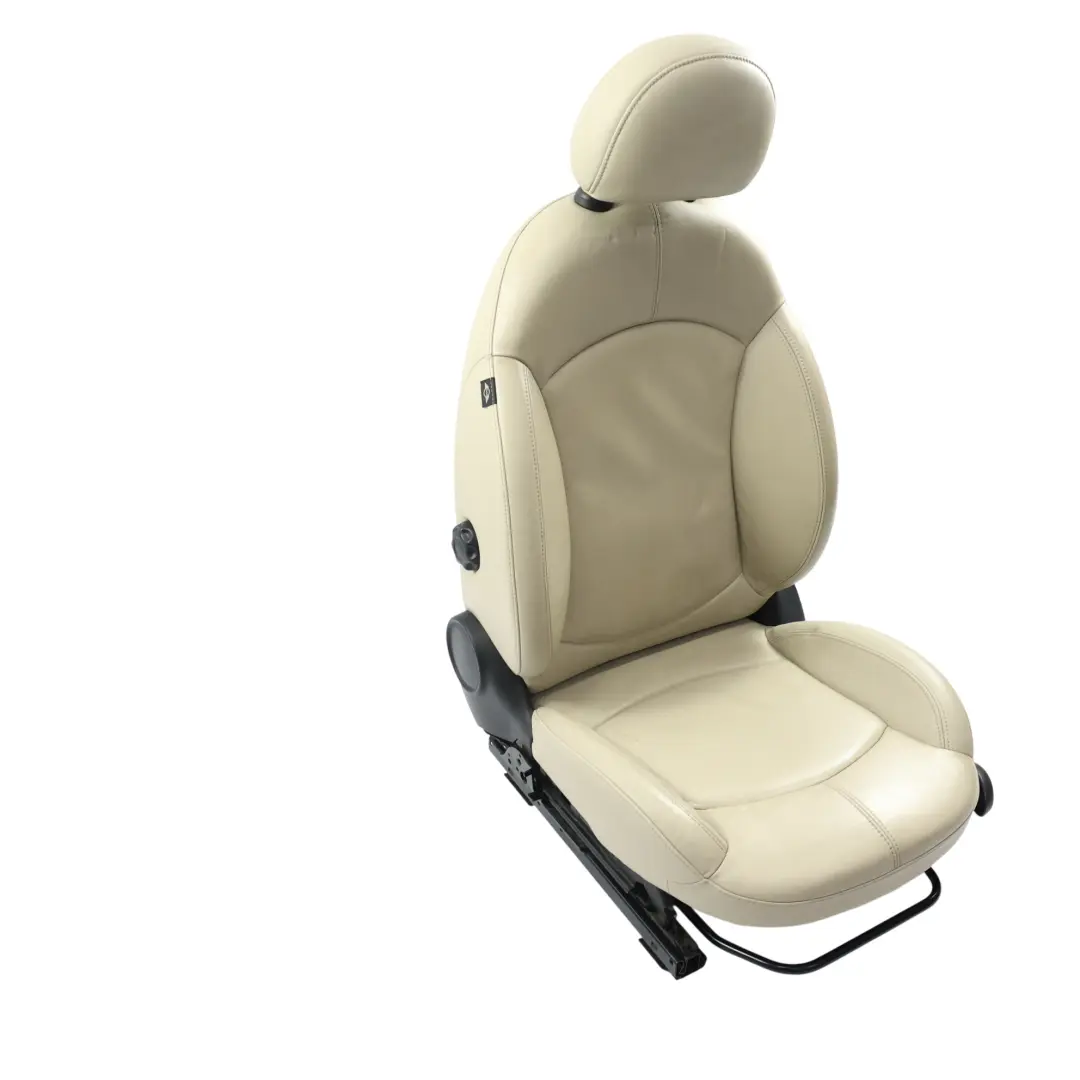 Vordersitz Vorne Sport Links Leder Gravity Polar Beige für Mini Cooper R60 mit Teilenummer 9806613 Mini Cooper R60 Vordersitz Vorne Sport Links Leder Gravity Polar Beige - SKU 9806613-3 - Teilenummer 9806613