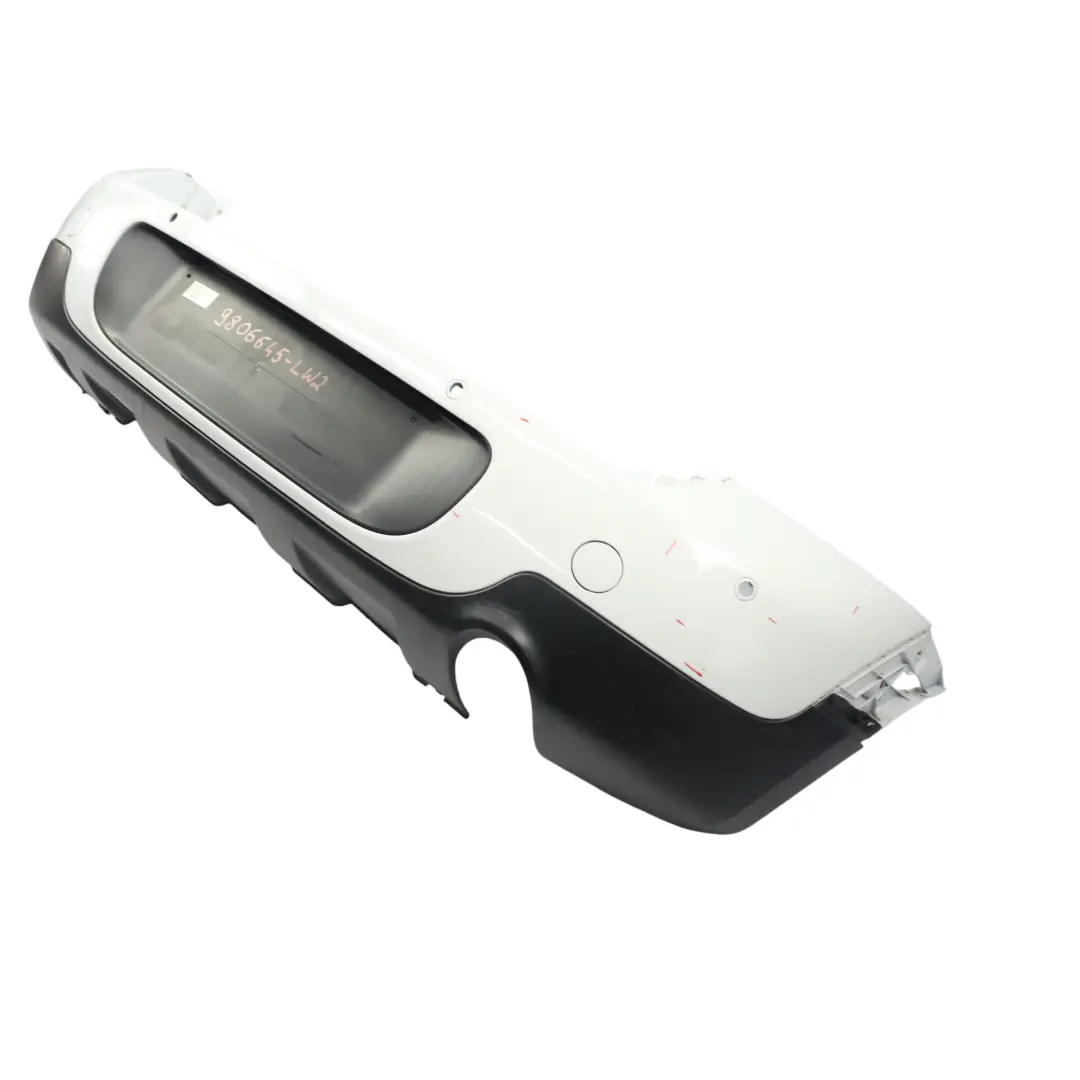 Bumper Trim Panel Cover PDC Light White - B15 to Mini Countryman R60 Rear with Part number 9806645 Mini Countryman R60 Rear Bumper Trim Panel Cover PDC Light White - B15 - SKU 9806645-LW2 - Part number 9806645