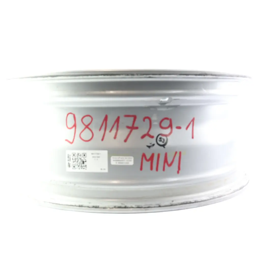 Alloy Rim 16" 6,5J ET:46 5 Star Air Spoke 140 to Mini R60 R61 Silver Wheel with Part number 9811729 Mini R60 R61 Silver Wheel Alloy Rim 16" 6,5J ET:46 5 Star Air Spoke 140 - SKU 9811729-1 - Part number 9811729