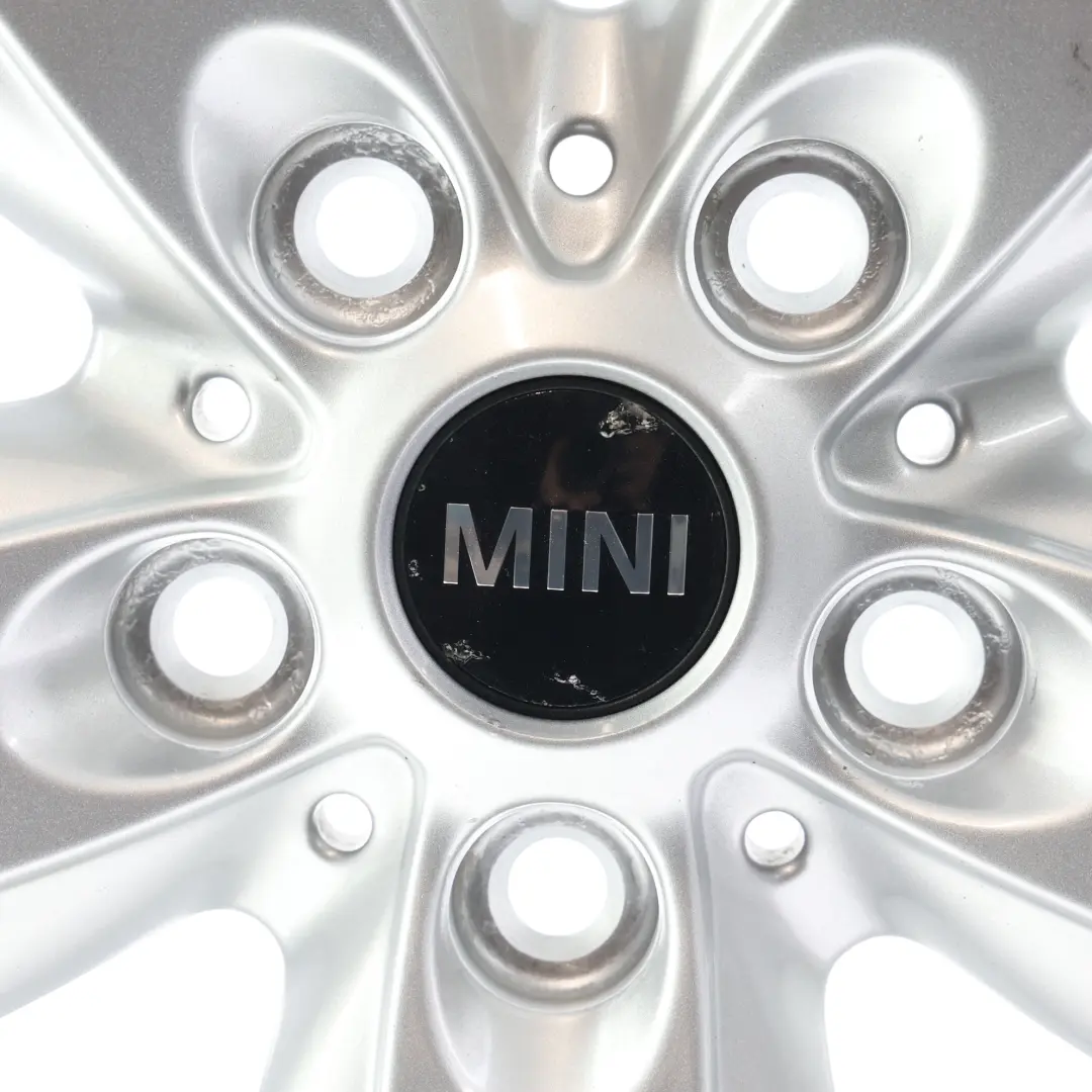 Mini R60 Silberne Leichtmetallfelge 16" 6,5J ET:46 5 Star Air Spoke 140 - SKU 9811729-1 - Teilenummer 9811729