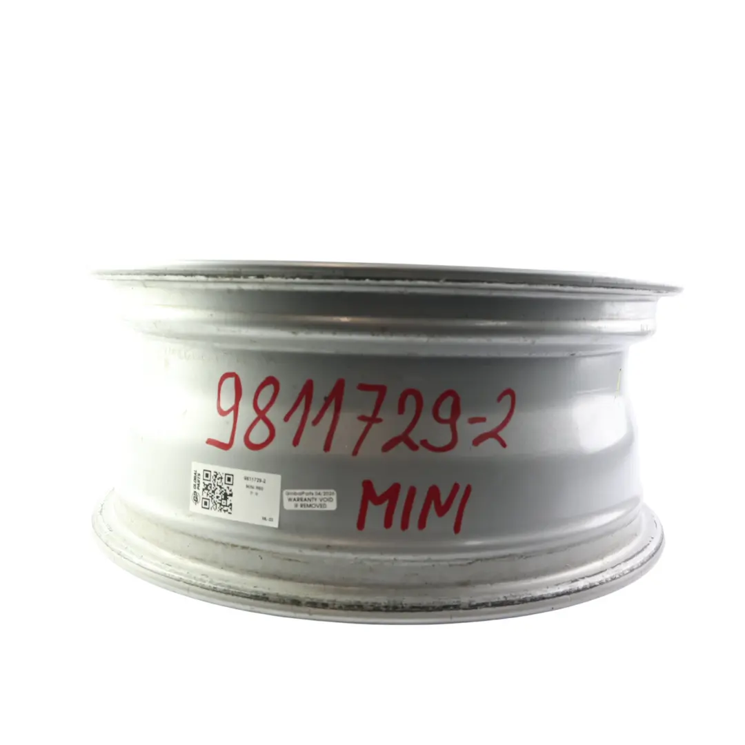 Mini R60 Silberne Leichtmetallfelge 16" 6,5J ET:46 5 Star Air Spoke 140 - SKU 9811729-2 - Teilenummer 9811729