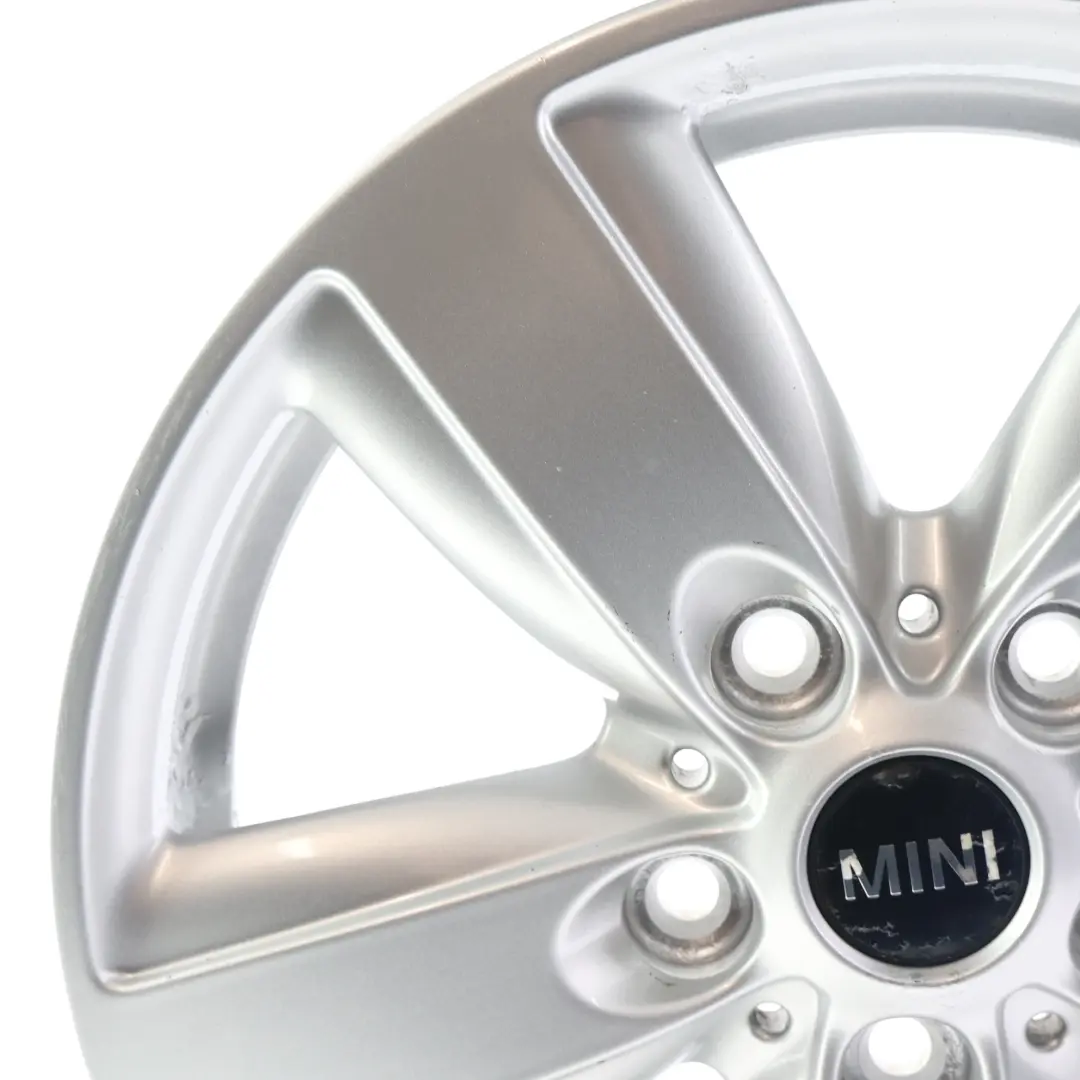 Mini R60 R61 Silver Wheel Alloy Rim 16" 6,5J ET:46 5 Star Air Spoke 140 - SKU 9811729-2 - Part number 9811729