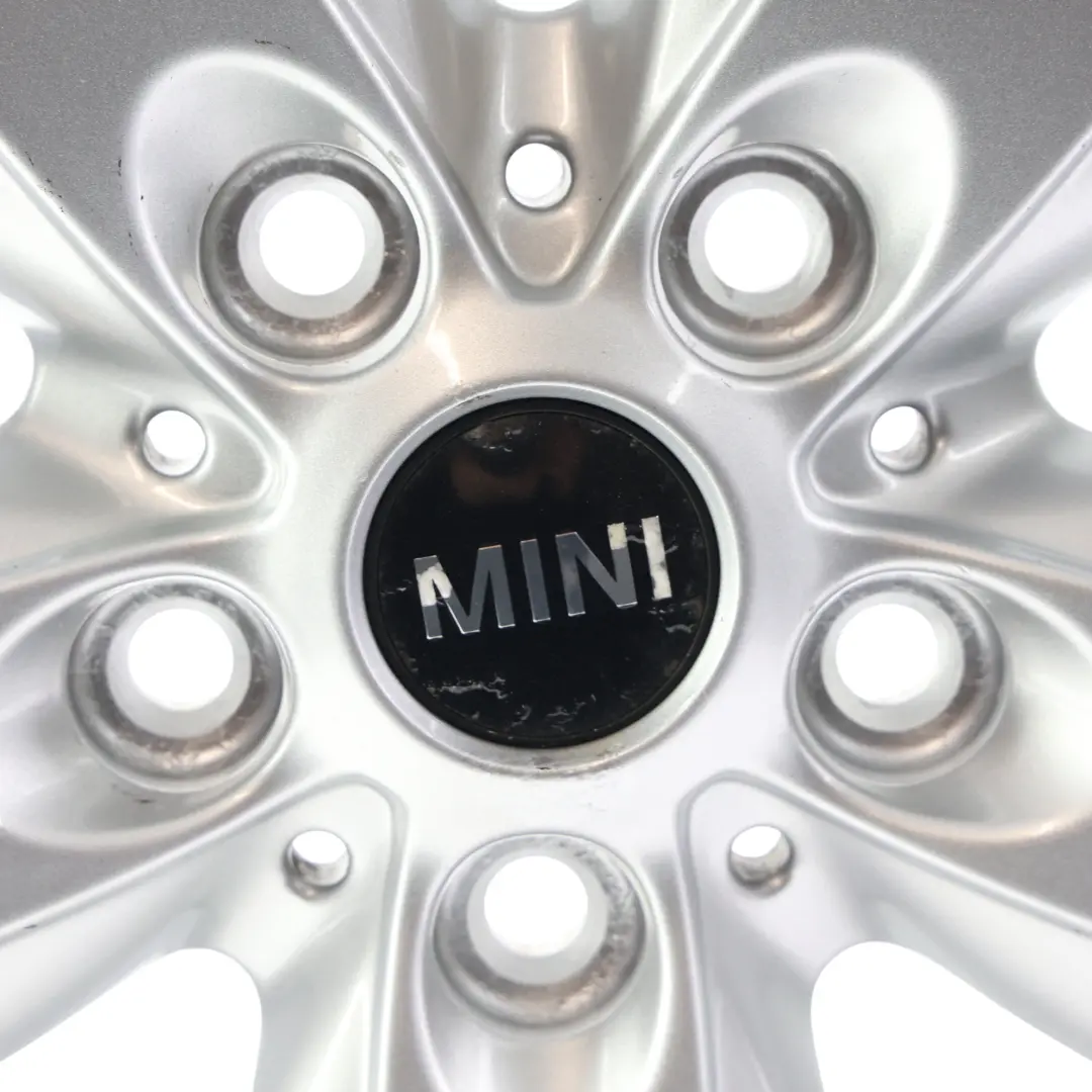 Mini R60 R61 Silver Wheel Alloy Rim 16" 6,5J ET:46 5 Star Air Spoke 140 - SKU 9811729-2 - Part number 9811729